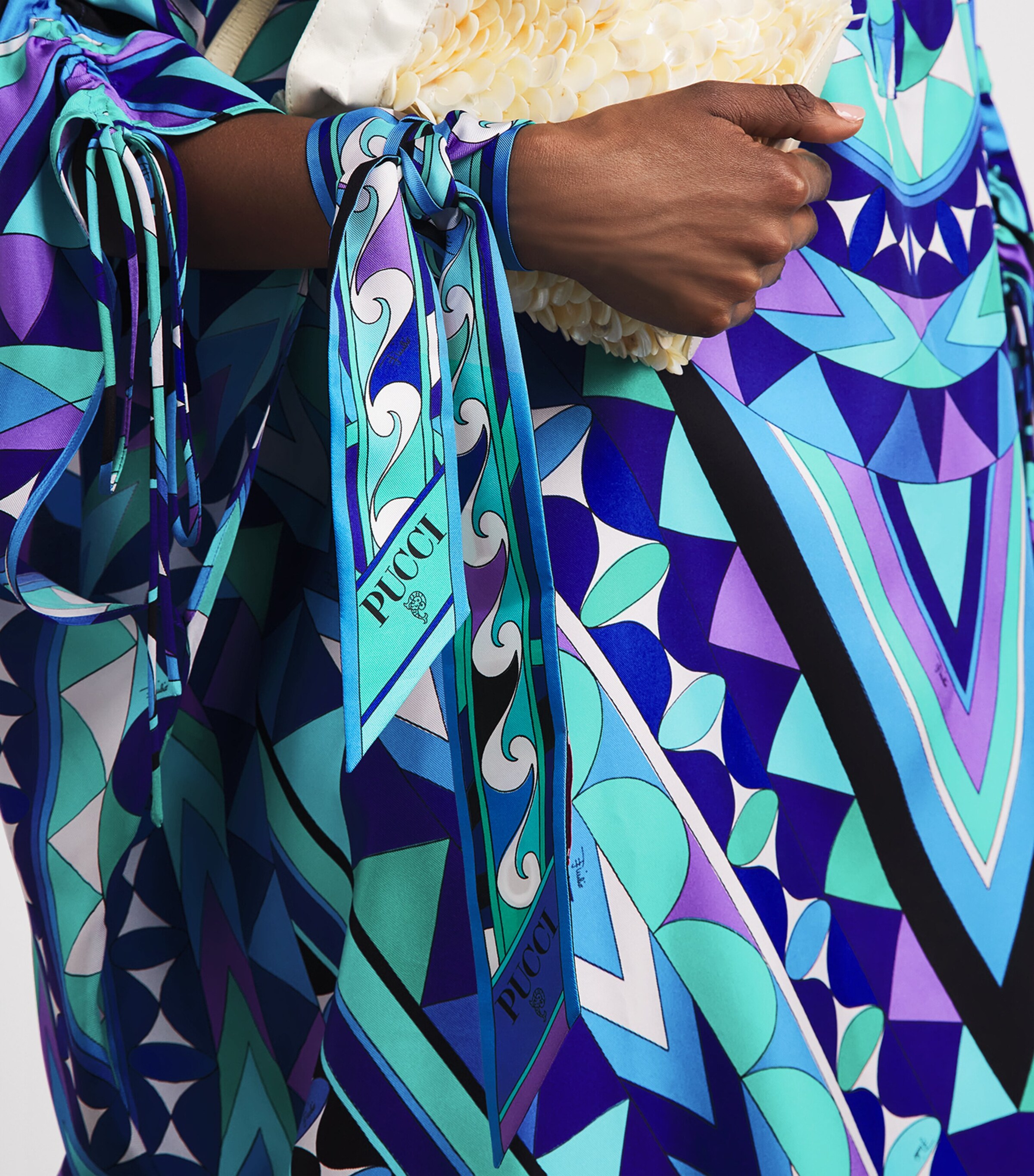 PUCCI Silk Twill Printed Scarf Image 3