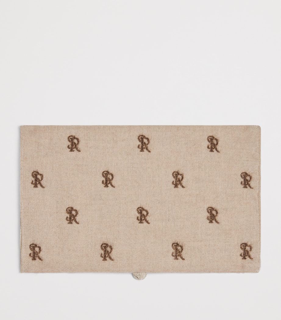 Cotton Teddy Bear Pillow 002BEIGE+BROWN Image 2