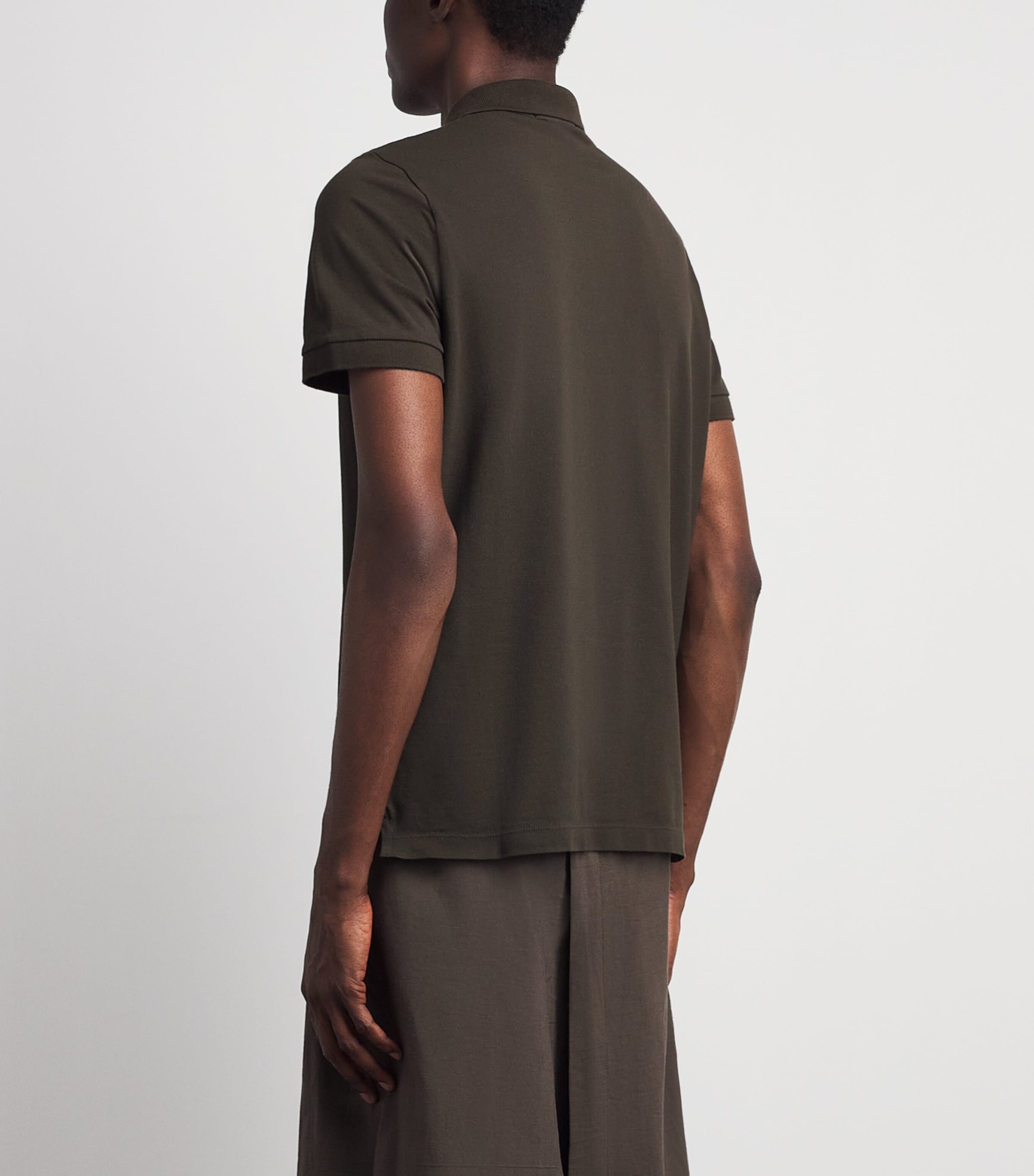 Stone Island Mens Cotton Compass Polo Shirt Image 5