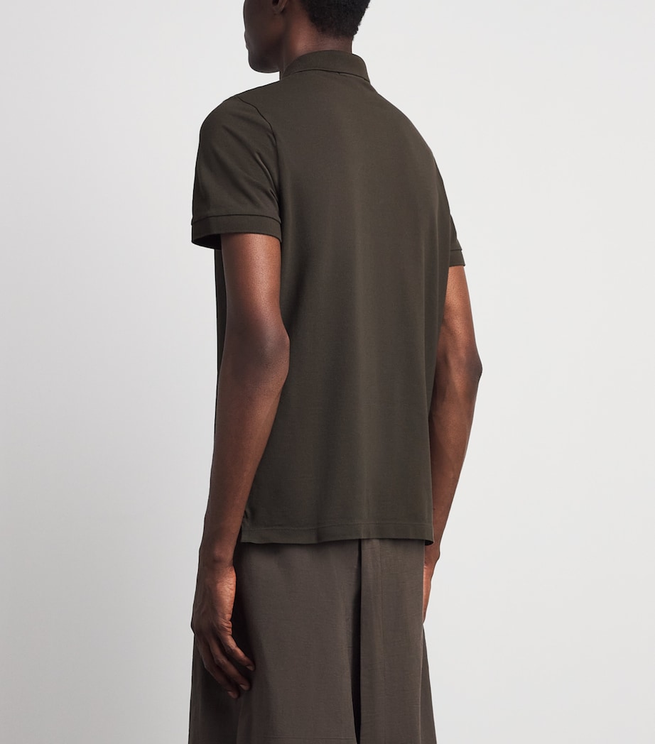 Stone Island Mens Cotton Compass Polo Shirt Image 5
