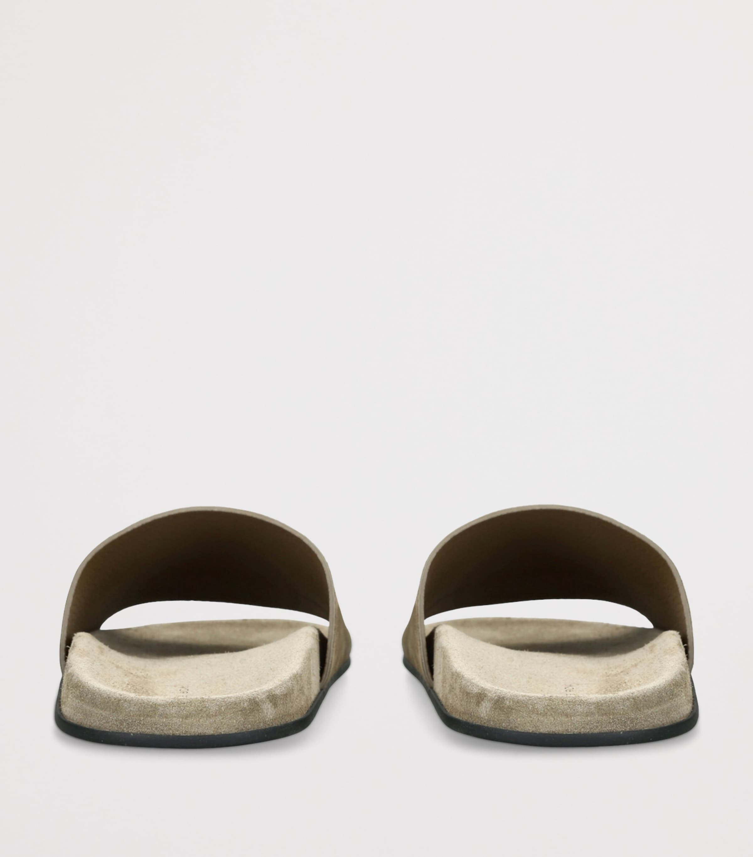 The Row Hugh Suede Sandals | Harrods US