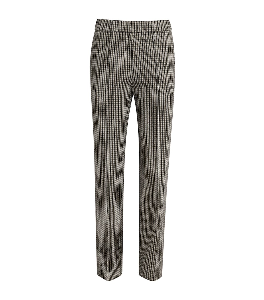 Fabiana Filippi Womens Houndstooth Slim Trousers Only One Colour Image 1