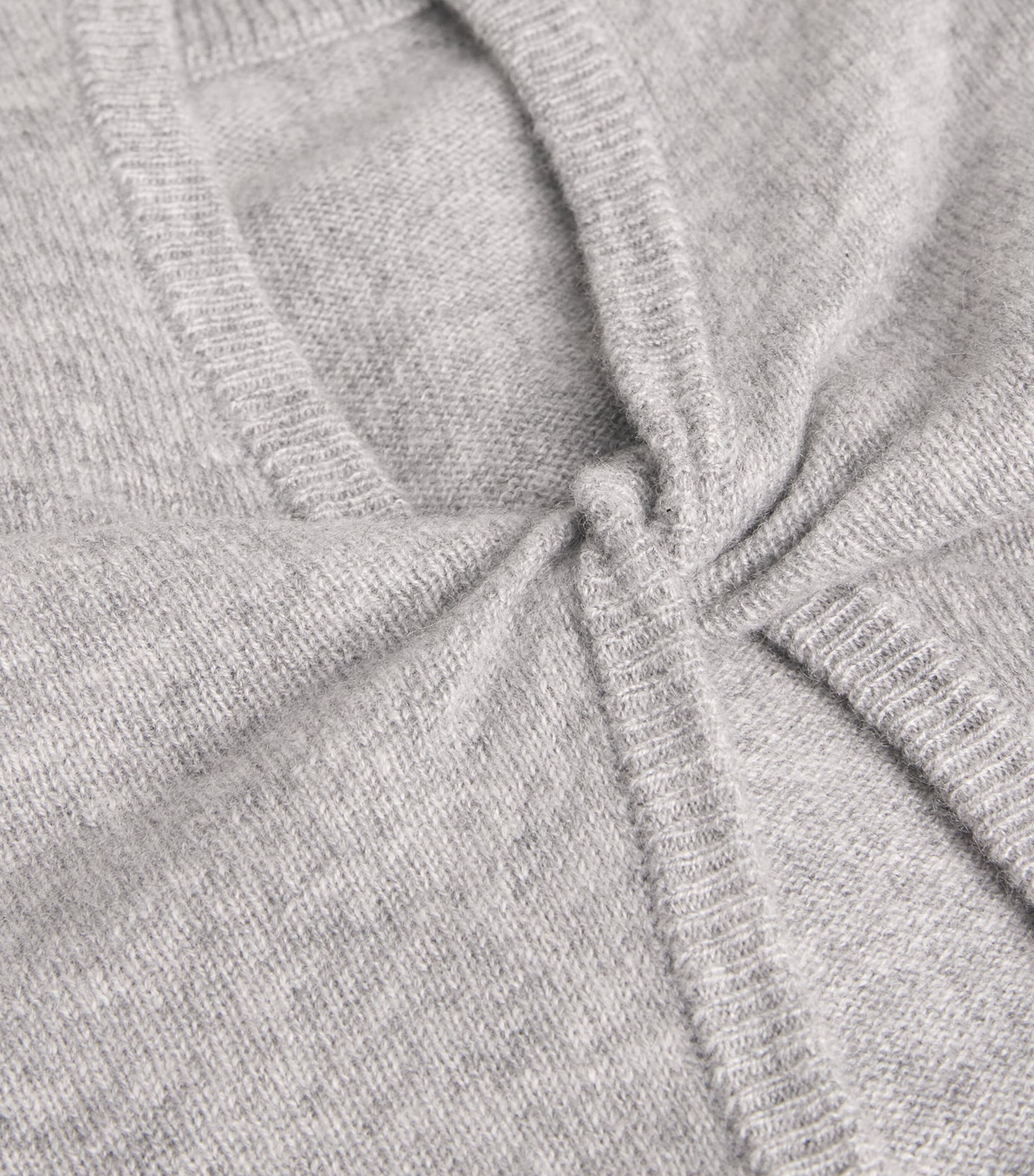 Cashmere Twist-Back Sweater GREY MARLE Image 5