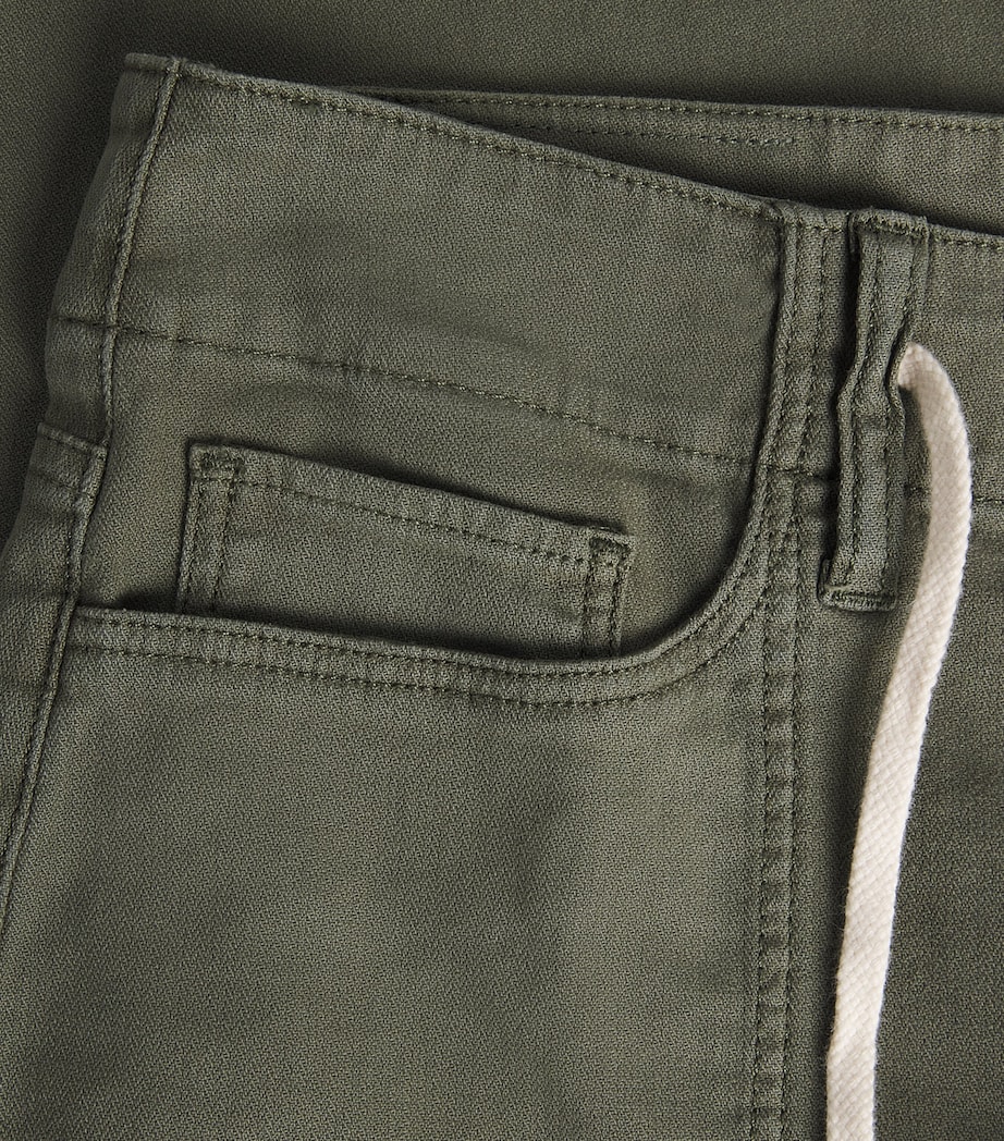 PAIGE Womens Ari Bootcut Jeans Vintage Ivy Green Image 6