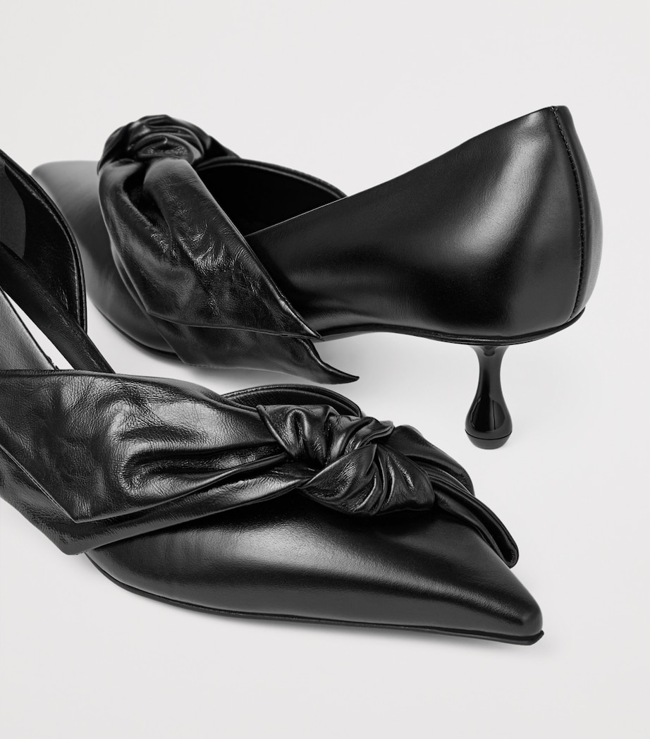Jimmy Choo Issy 50 Leather Pumps Black Image 5