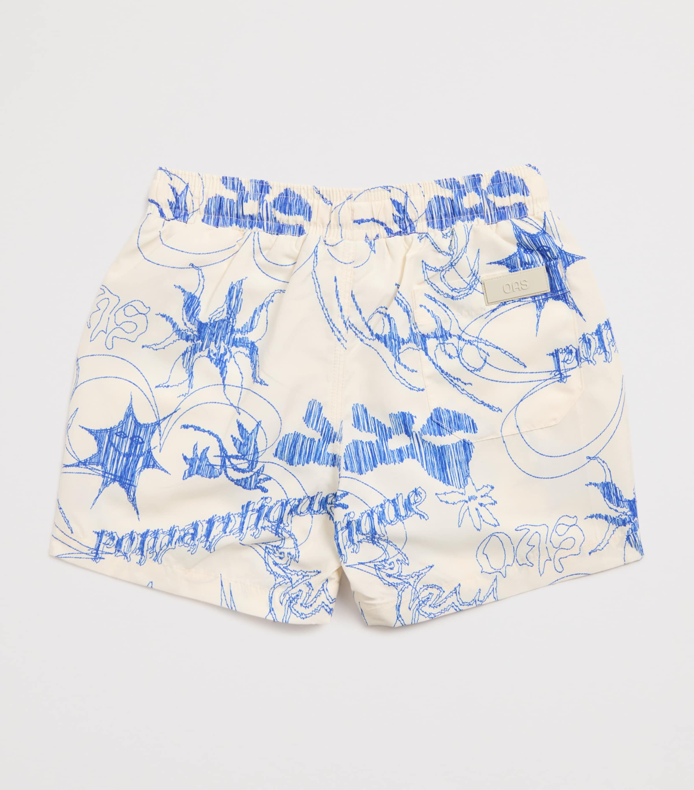 Romantique Print Swim Shorts (4-12 Years) 24 BLUE Image 2