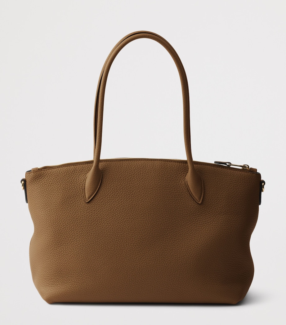 Prada Womens Large Leather Tote Bag Image 3