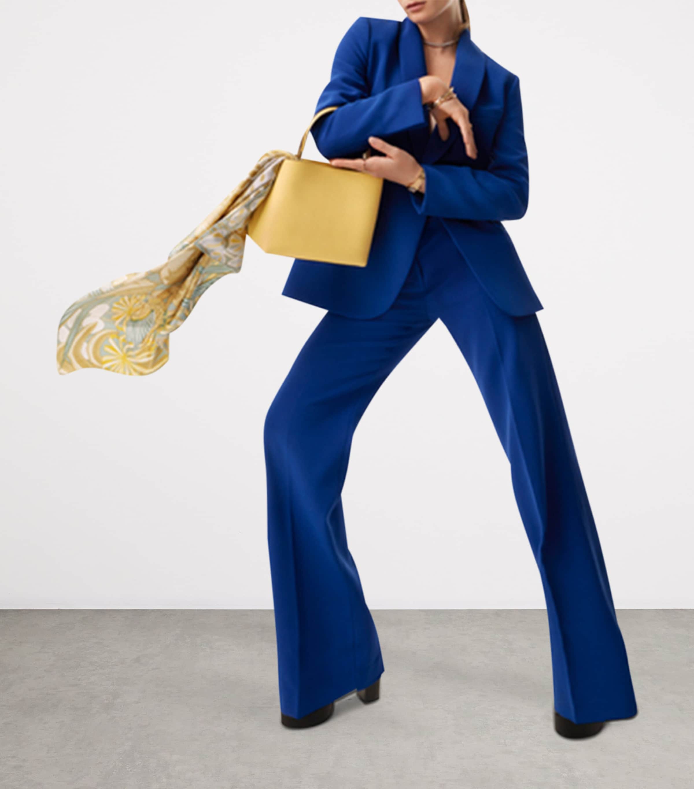 Silk Panthère In The Jungle Twilly GREEN AND YELLOW Image 4