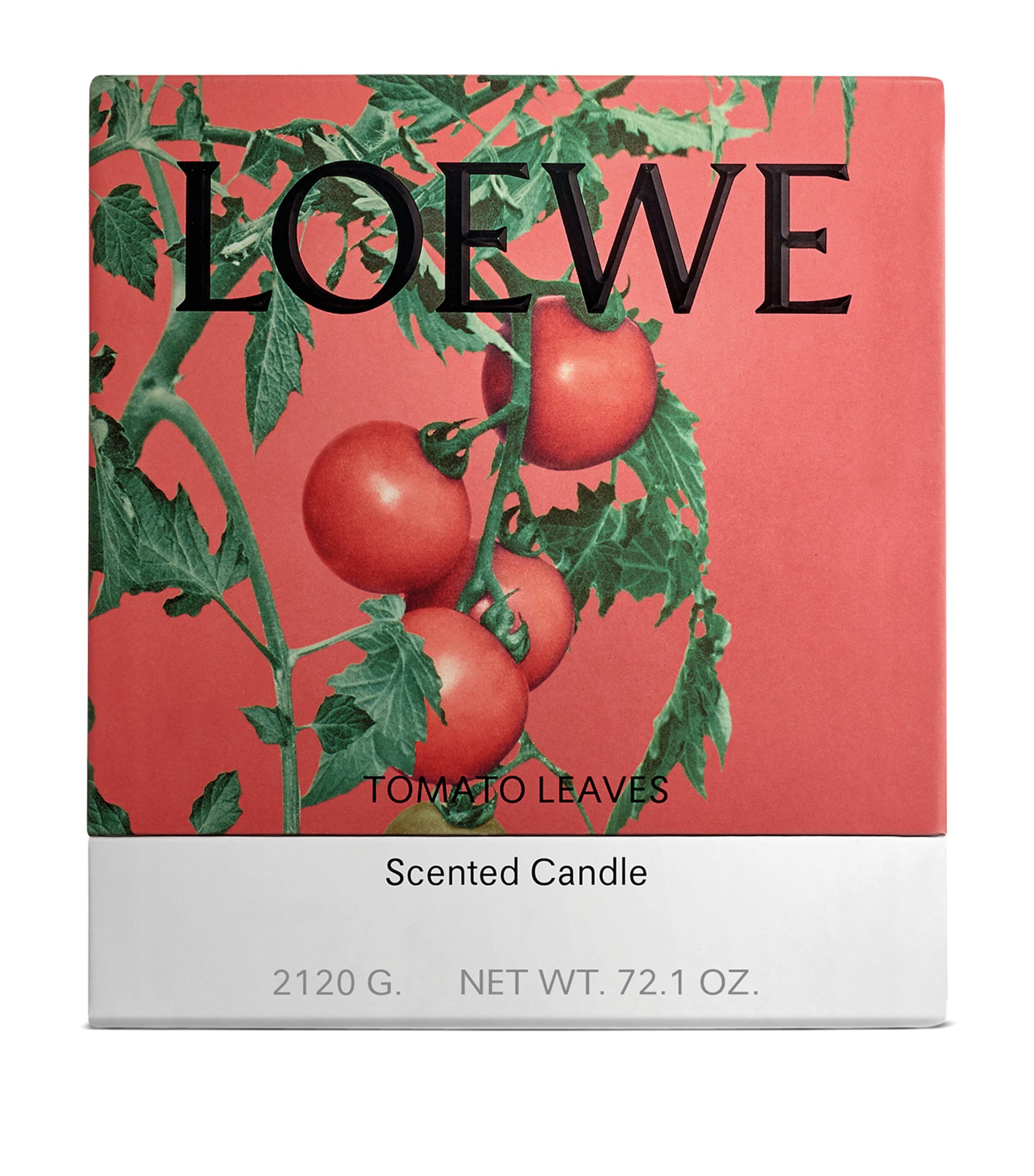トマトリーフ キャンドル ラージ レッド - LOEWE