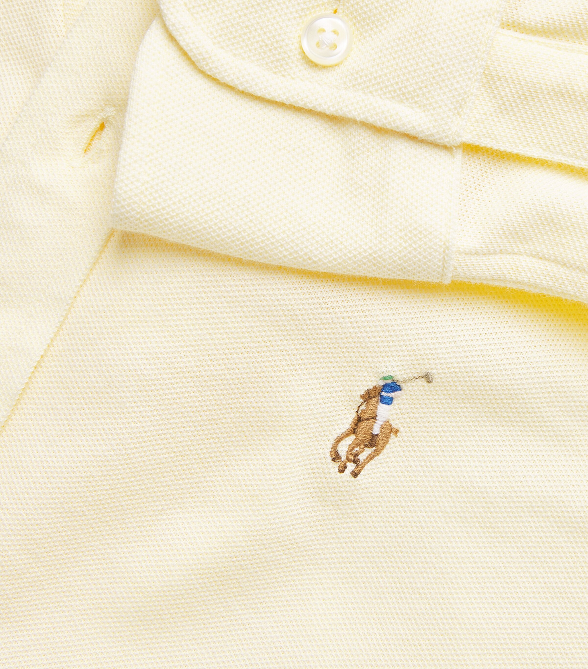 【POLO RALPH LAUREN】SLIM COTTON-LINEN OXFORDポロシャツ Polo Ralph Lauren Cotton Slim-Fit Oxford Shirt | Harrods CA