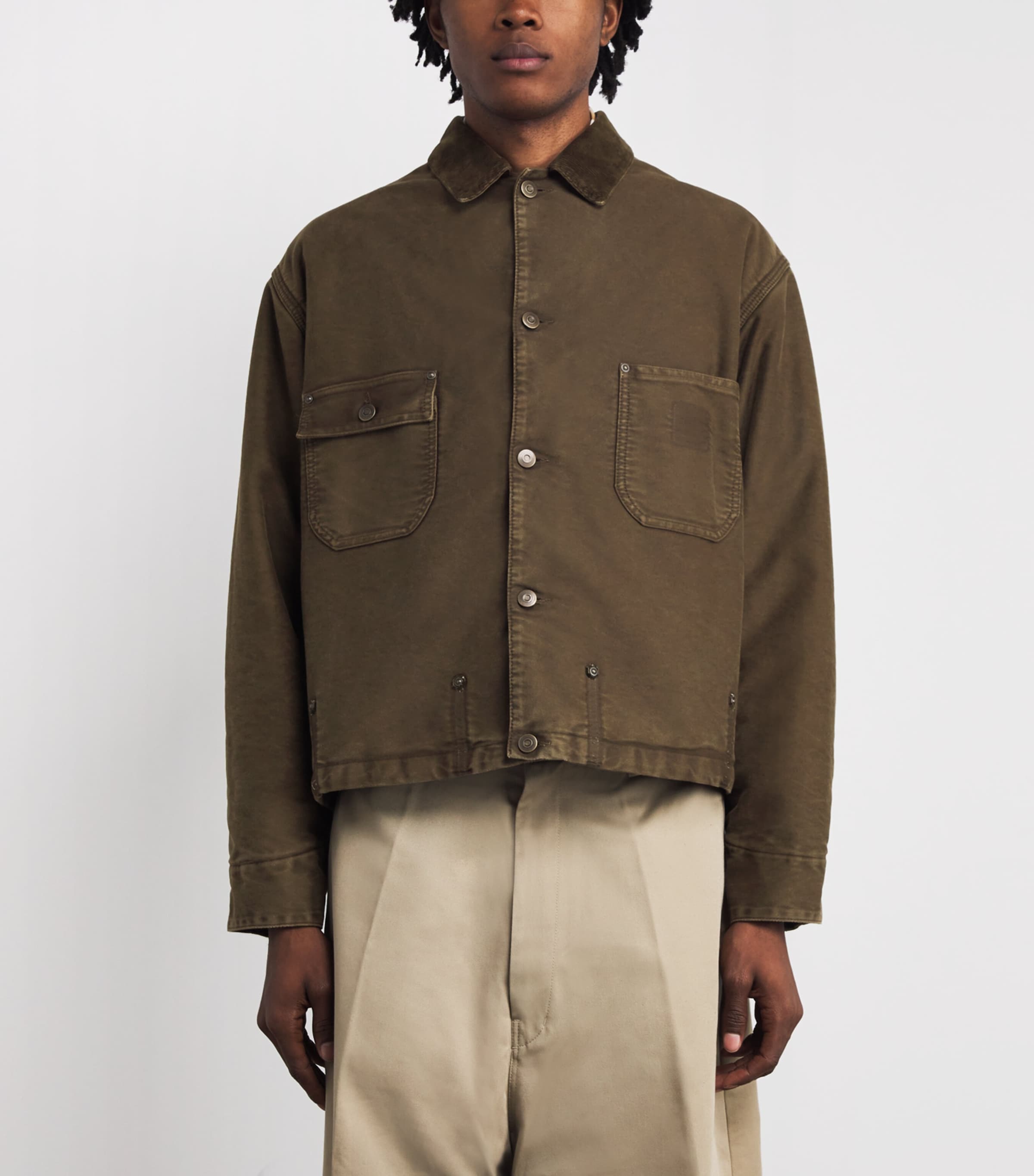 Cotton Sports Jacket MARBRÈ ARMY Image 3
