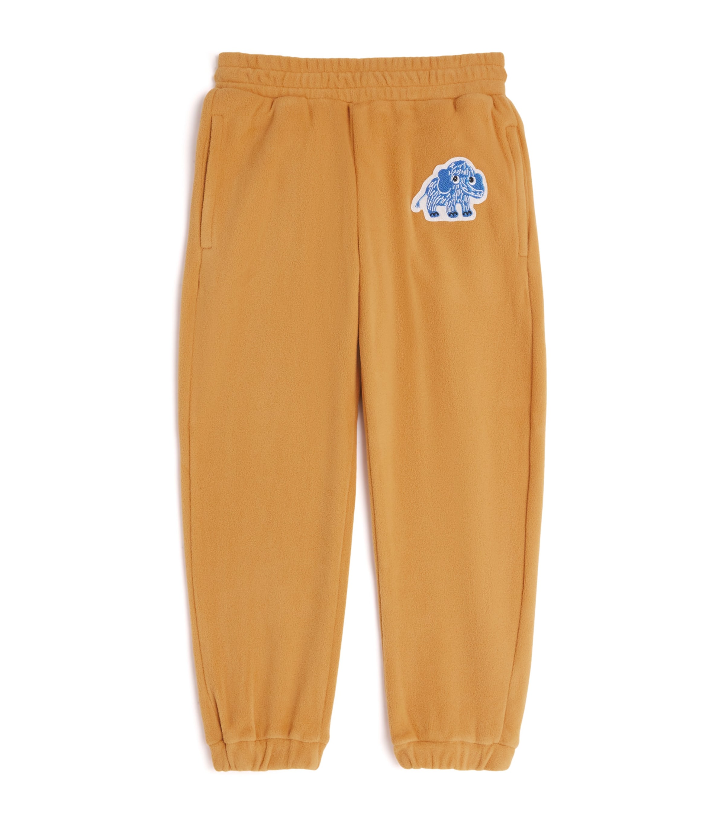Fleece Mammoth-Patch Sweatpants (3-11 Years) BEIGE Image 1