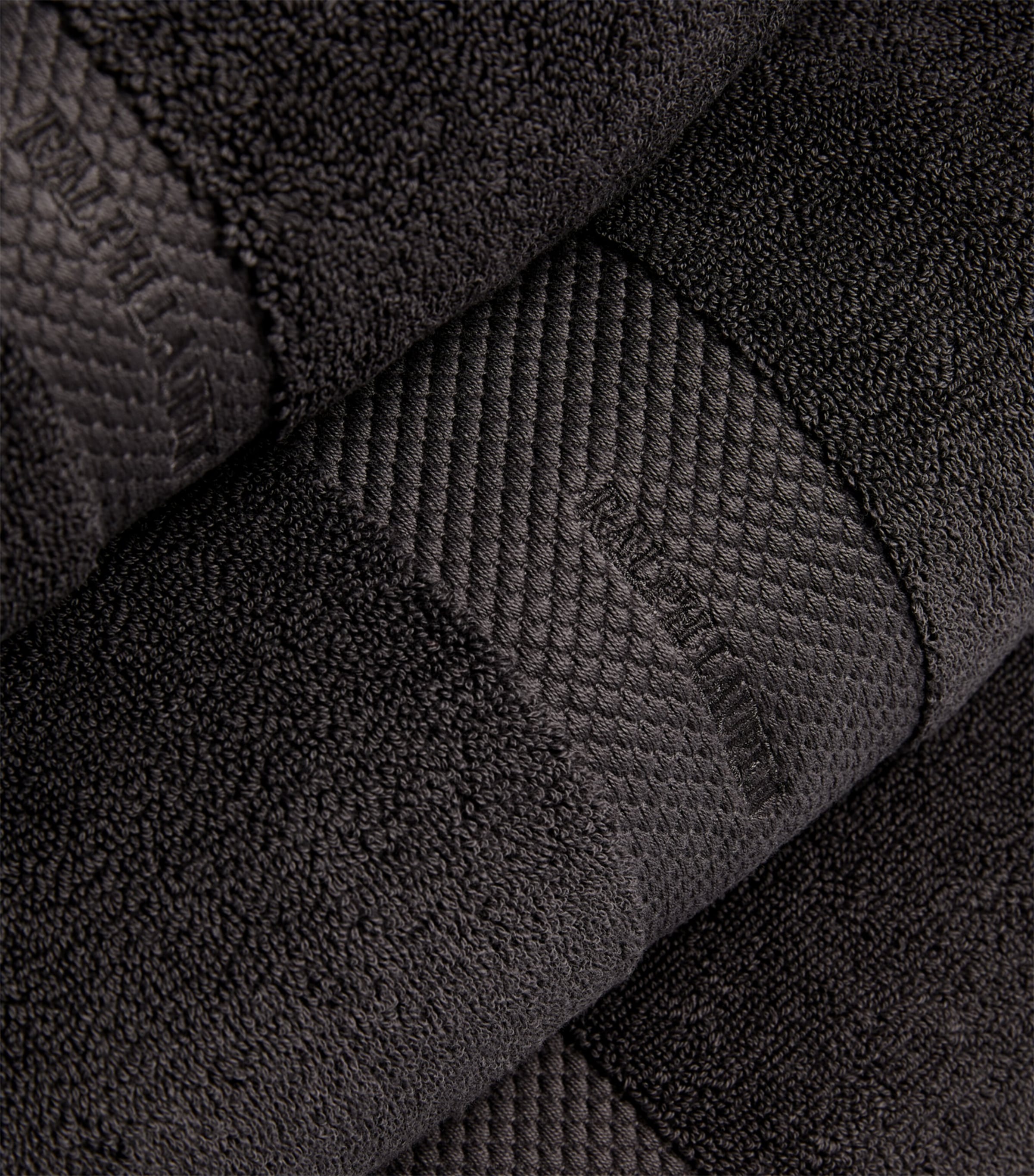 Avenue Hand Towel 50cm x 100cm GREY Image 2