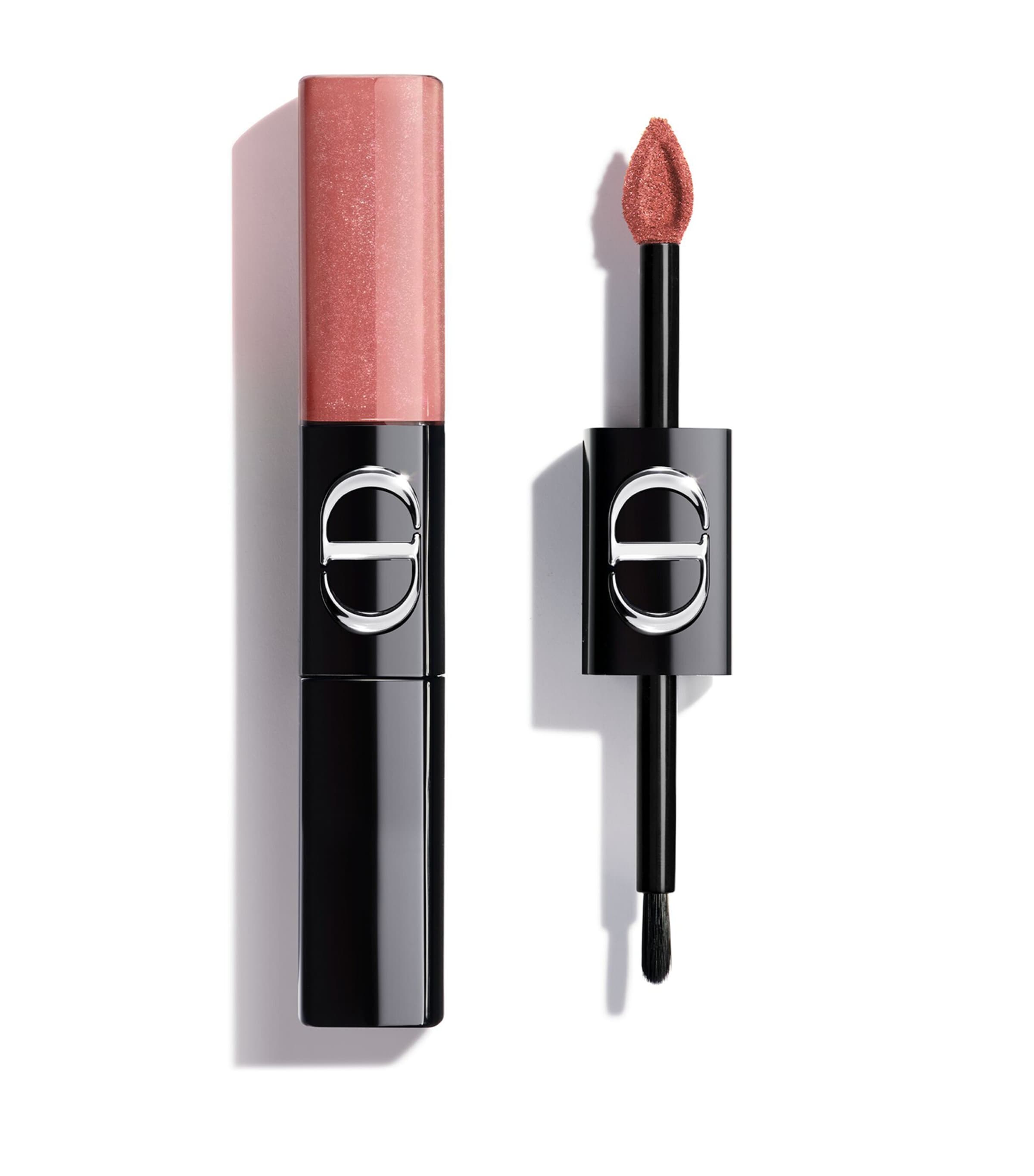 DIOR Rouge Dior Sequin Liquid Duo Lipstick Biscuit