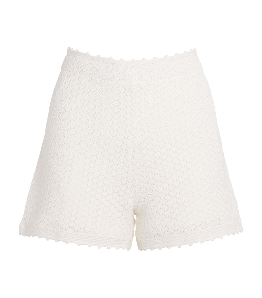 Knitted Helena Shorts BONE Image 1