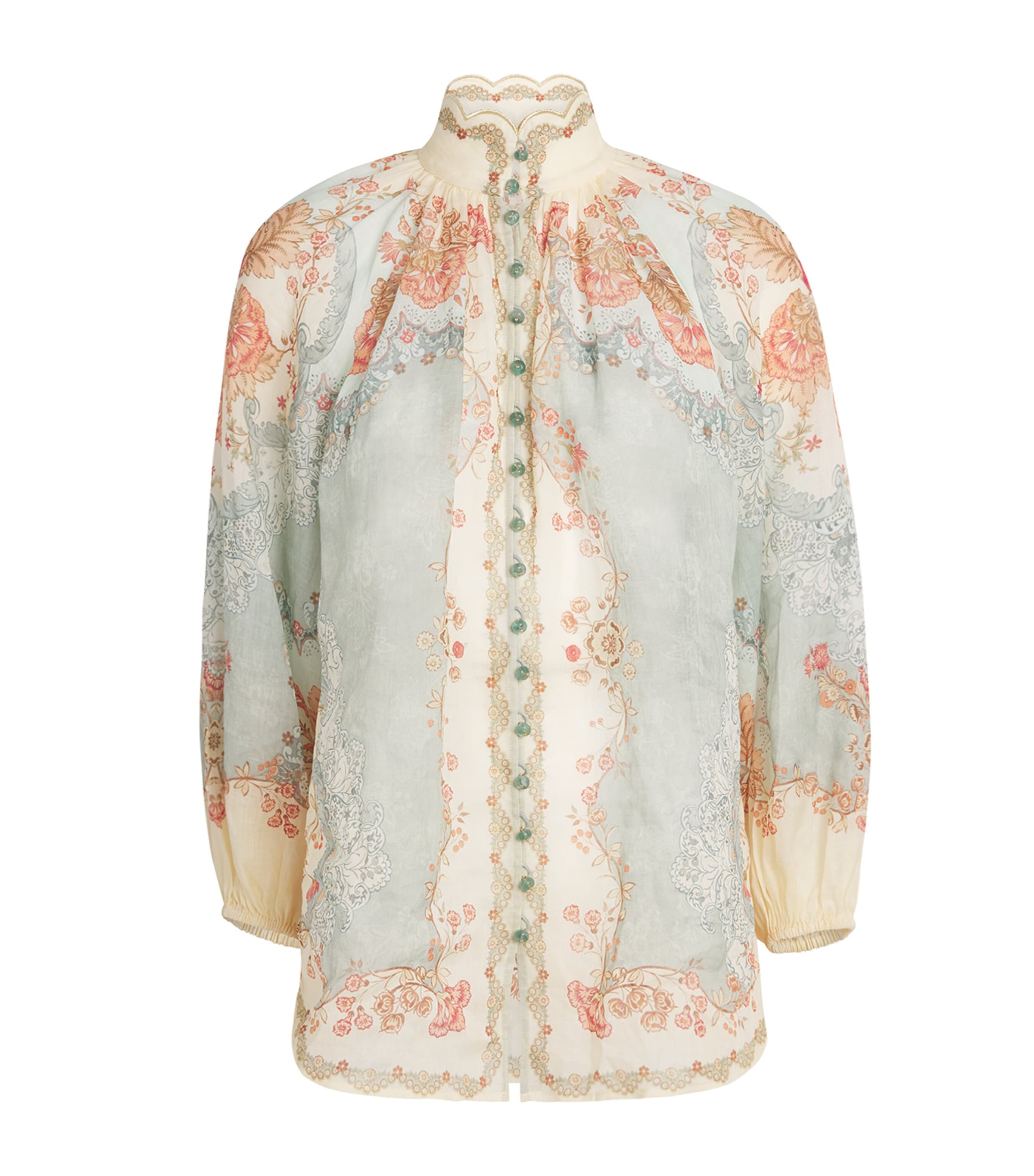 Floral Daylight Blouse WLLPAPR FLRL MNTWPFM Image 1