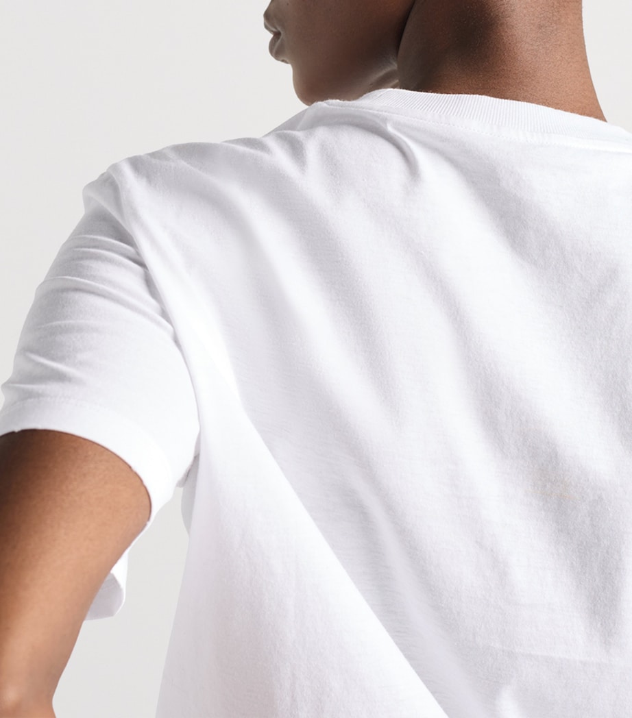 Cotton Jersey Triangle T-Shirt F0009 Image 4