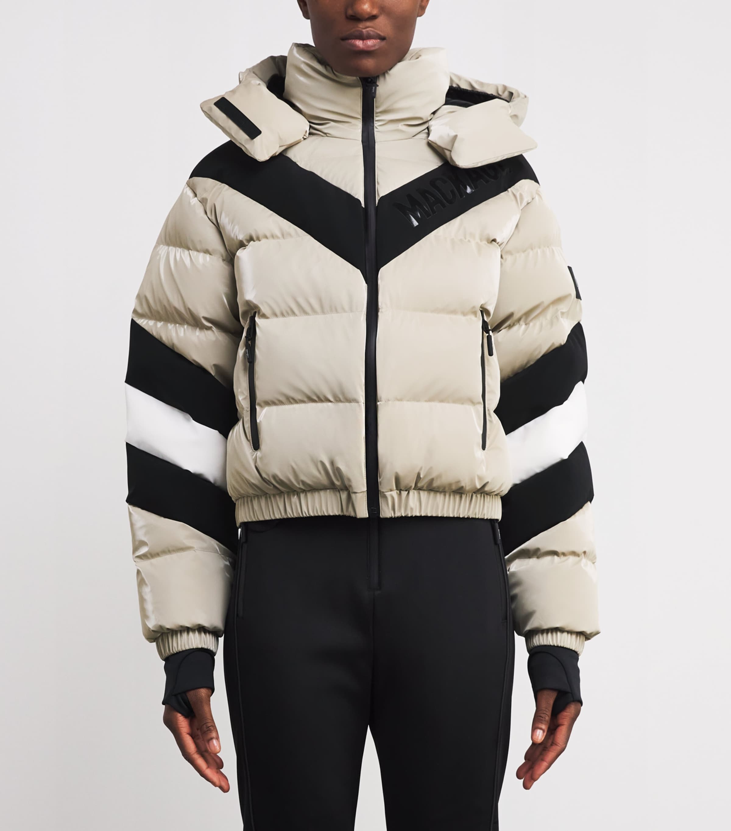 Down Kairi-Glo Ski Jacket TAUPE Image 3