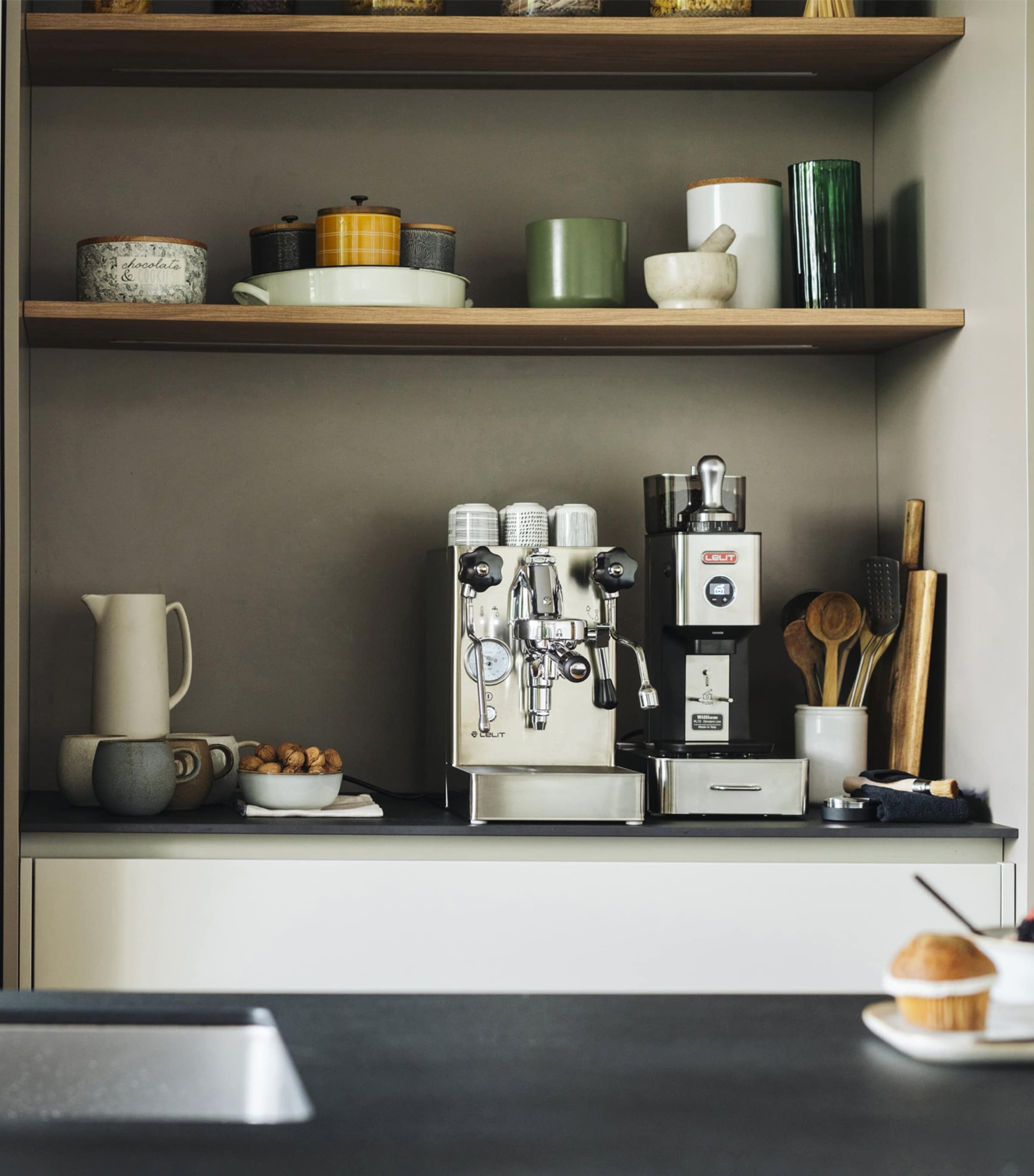 LELIT Stainless Steel Marax Coffee Machine | Harrods US