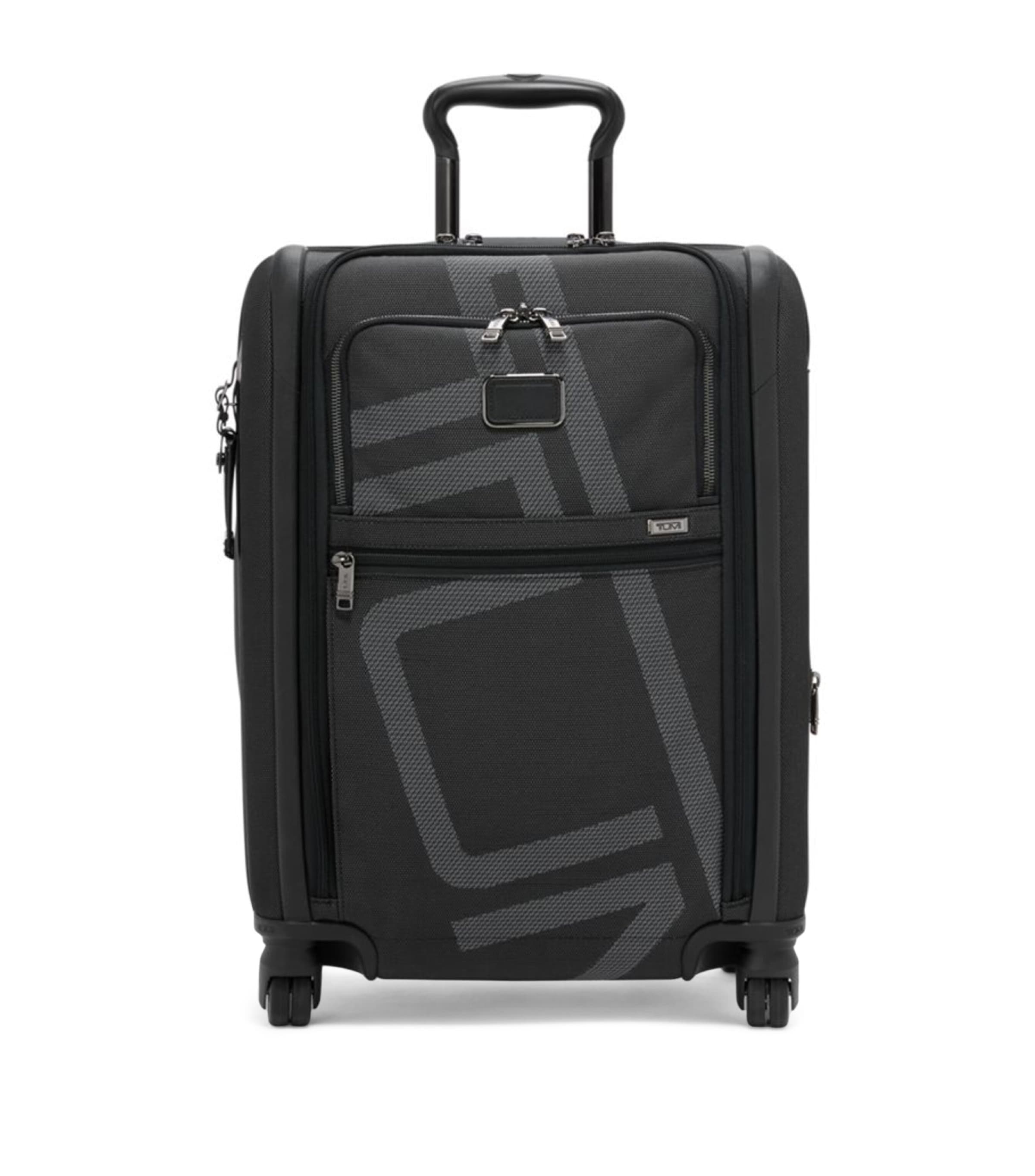 Tumi Alpha 3 Continental Dual-access Expandable Carry-on Suitcase In Black