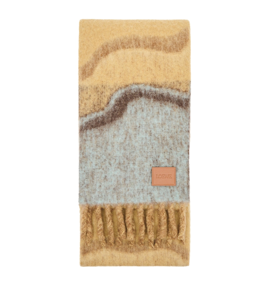Alpaca-Blend Marble Scarf CAMEL/MULTICOLOR Image 1