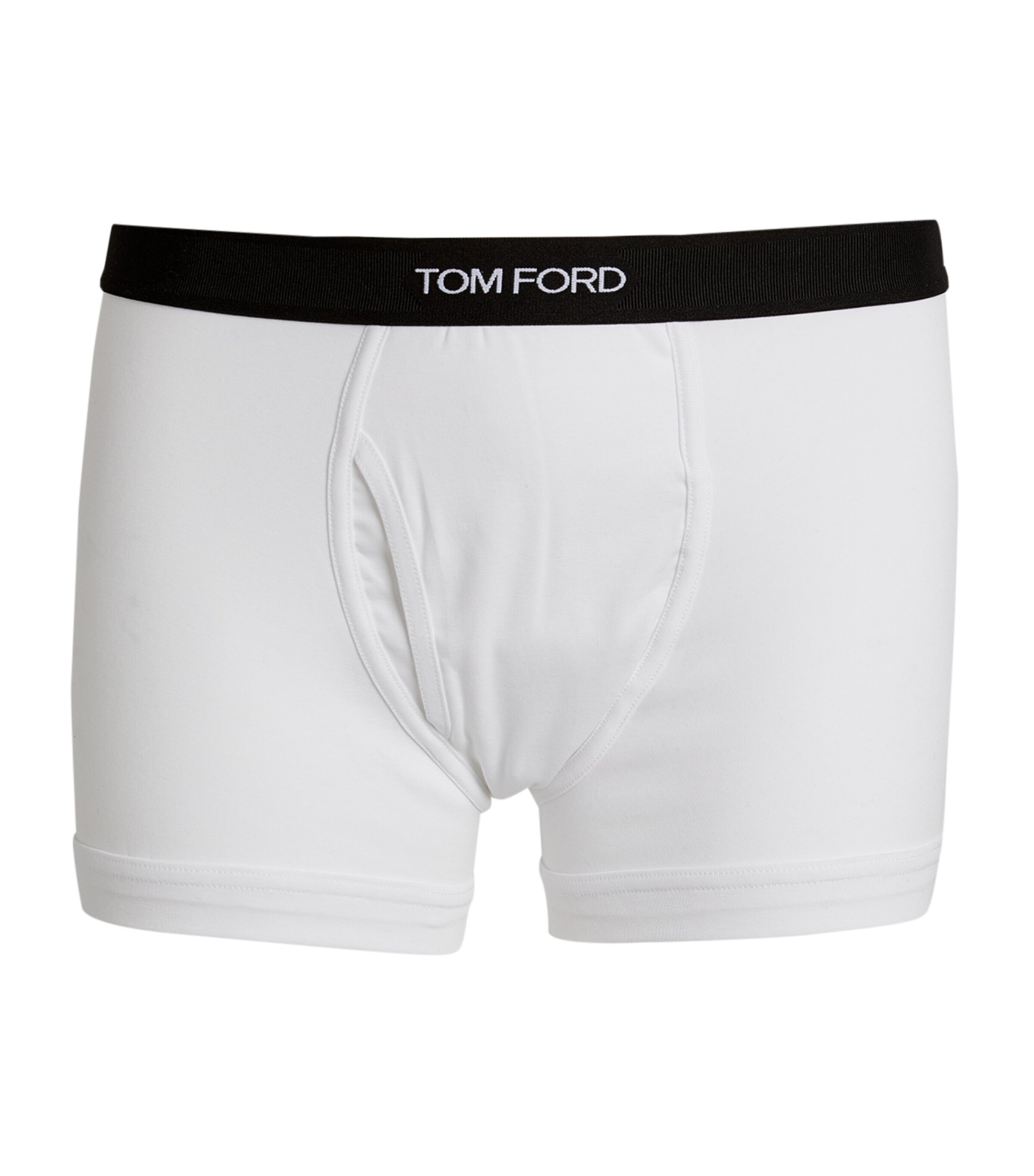 Cotton-Stretch Logo Trunks (Pack of 2) 100 WHITE Image 6