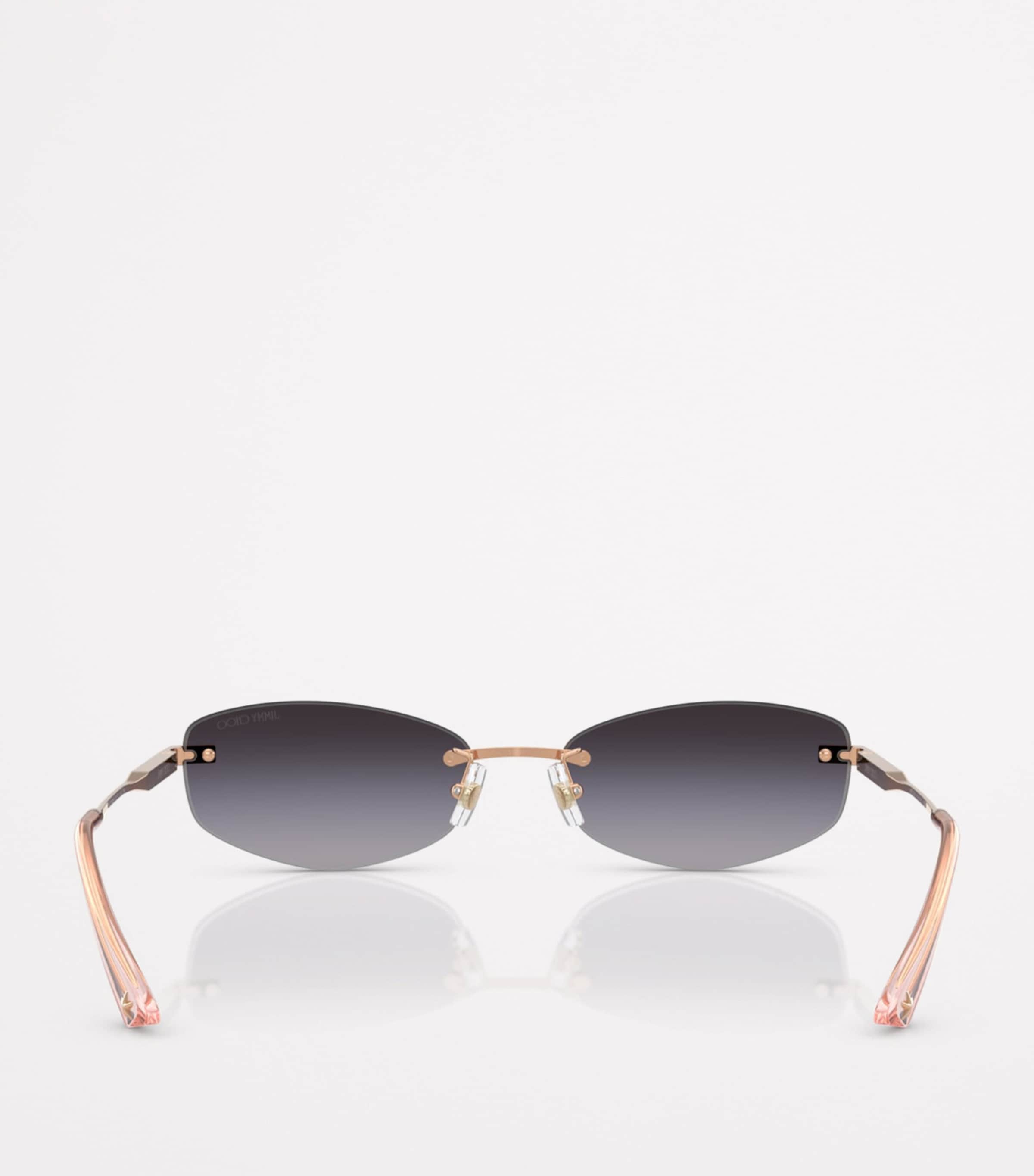 Wire Oval Sunglasses 30088G Image 4