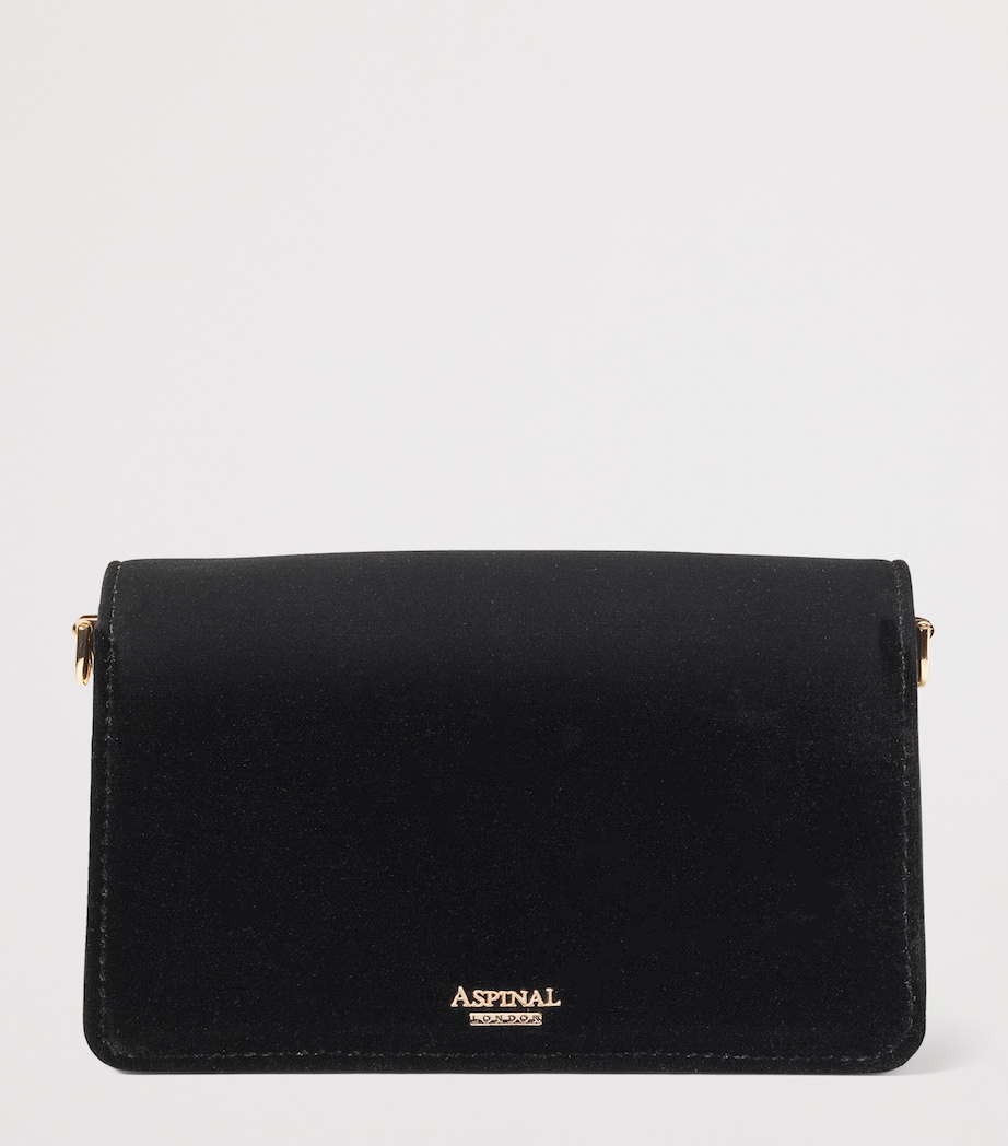 Velvet Eliza Clutch Bag BLACK Image 4