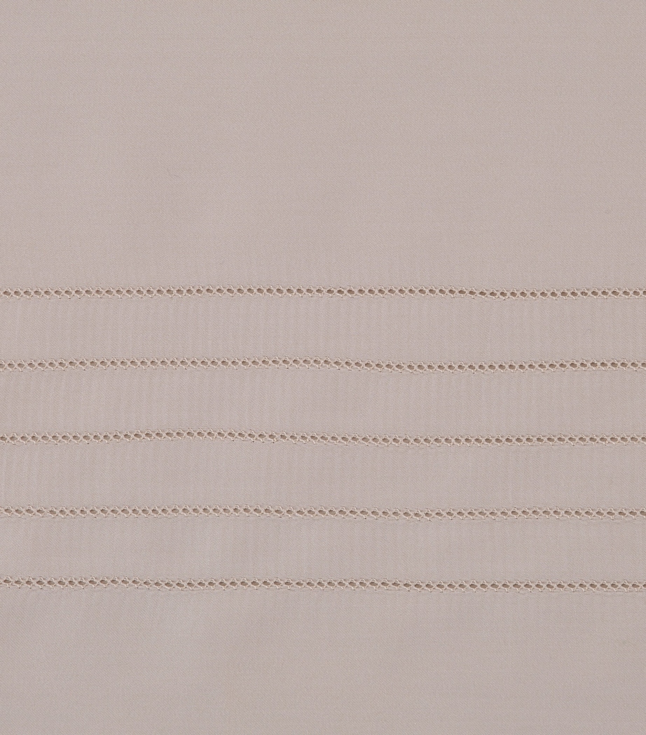 Frette Lush Ajour Pillowcase Set Greige Image 6