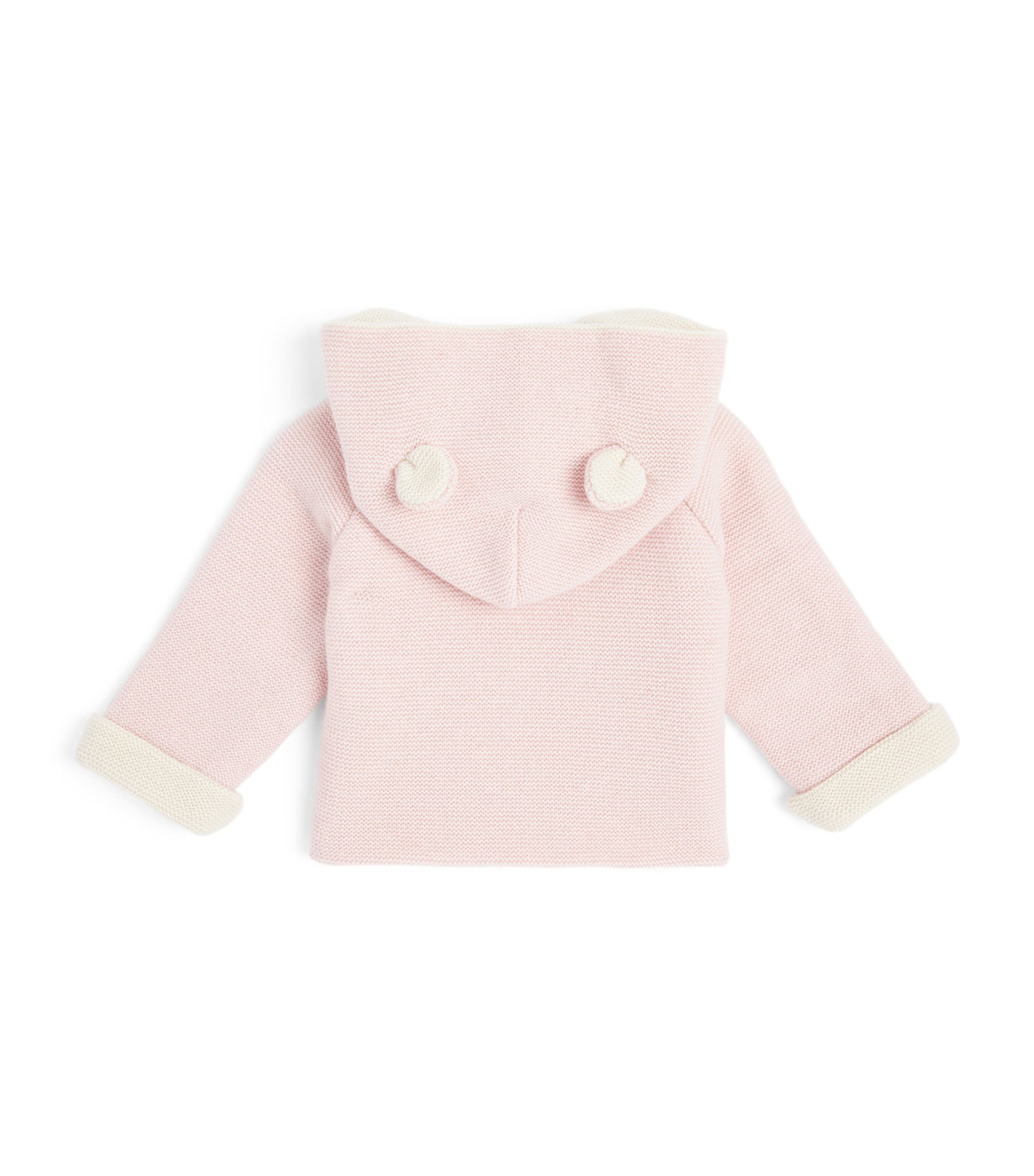 Teddy Coat (1-9 Months) PALE PINK Image 3