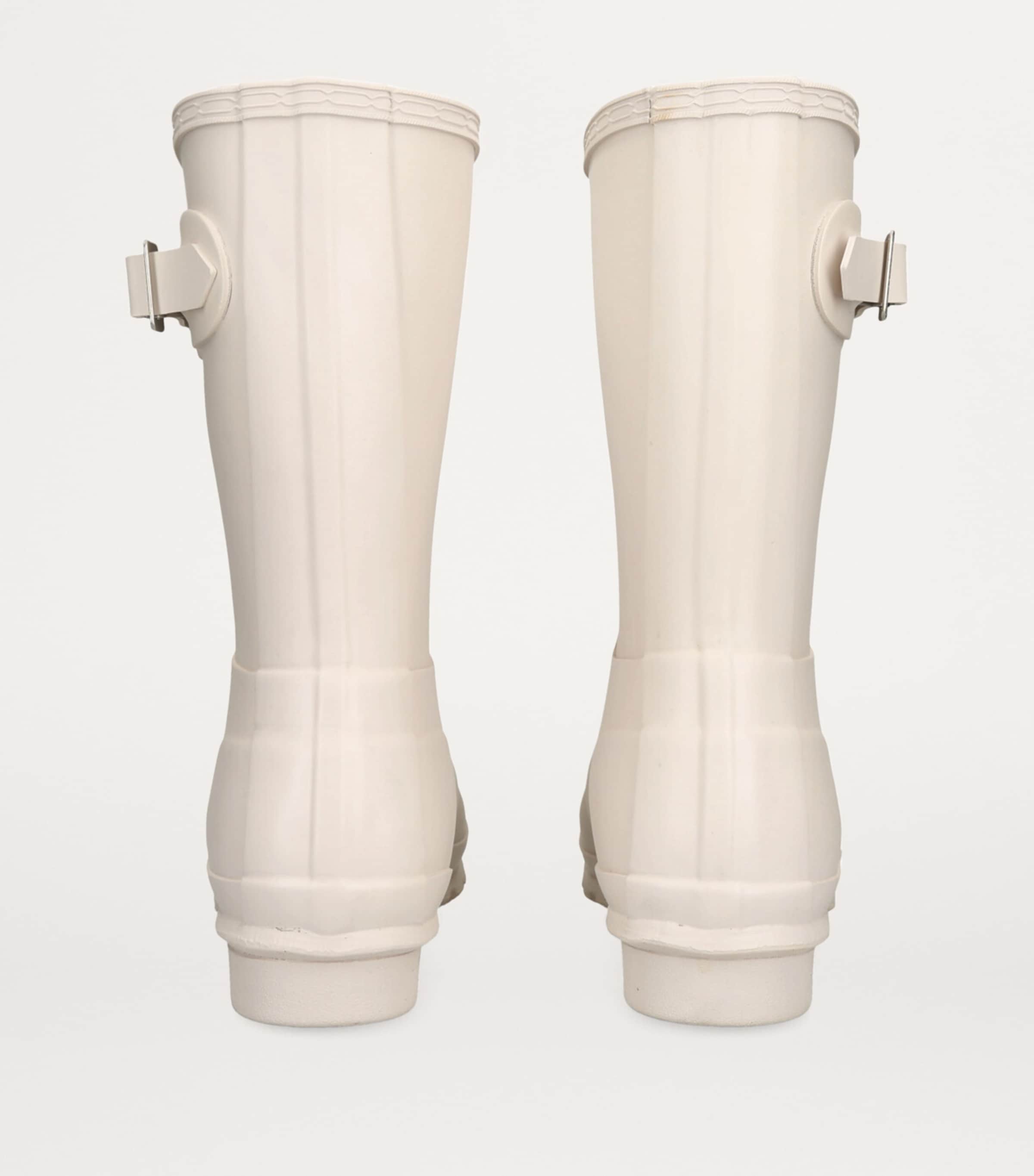 Hunter Beige Original Short Wellington Boots Harrods UK