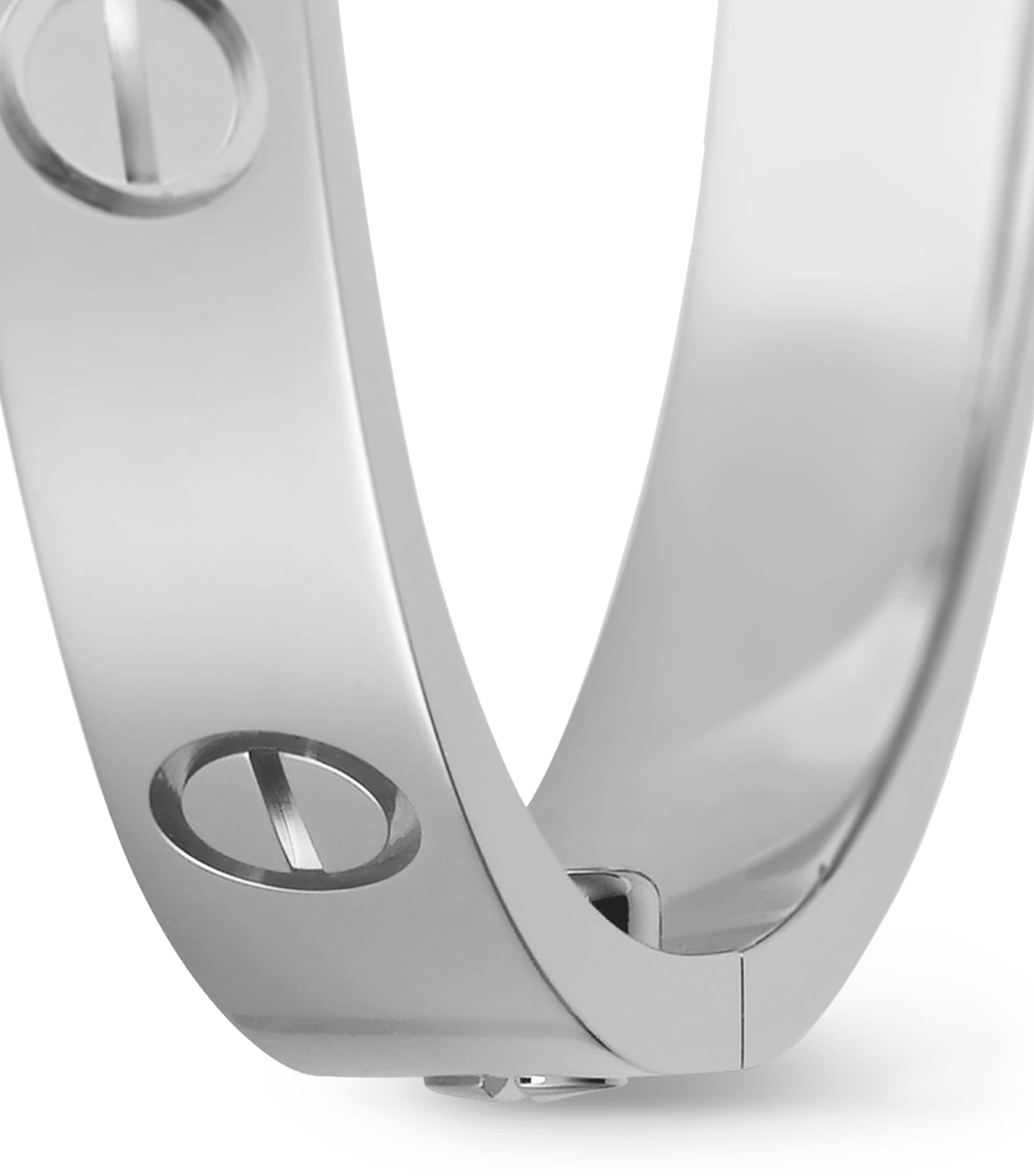 LOVE Classic White Gold Bracelet WHITE GOLD Image 8