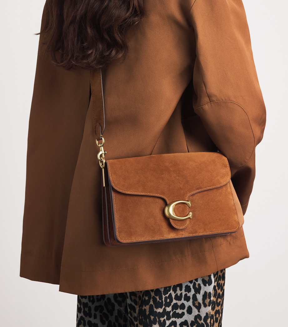 Coach Suede Tabby 30 Shoulder Bag Brown Image 2