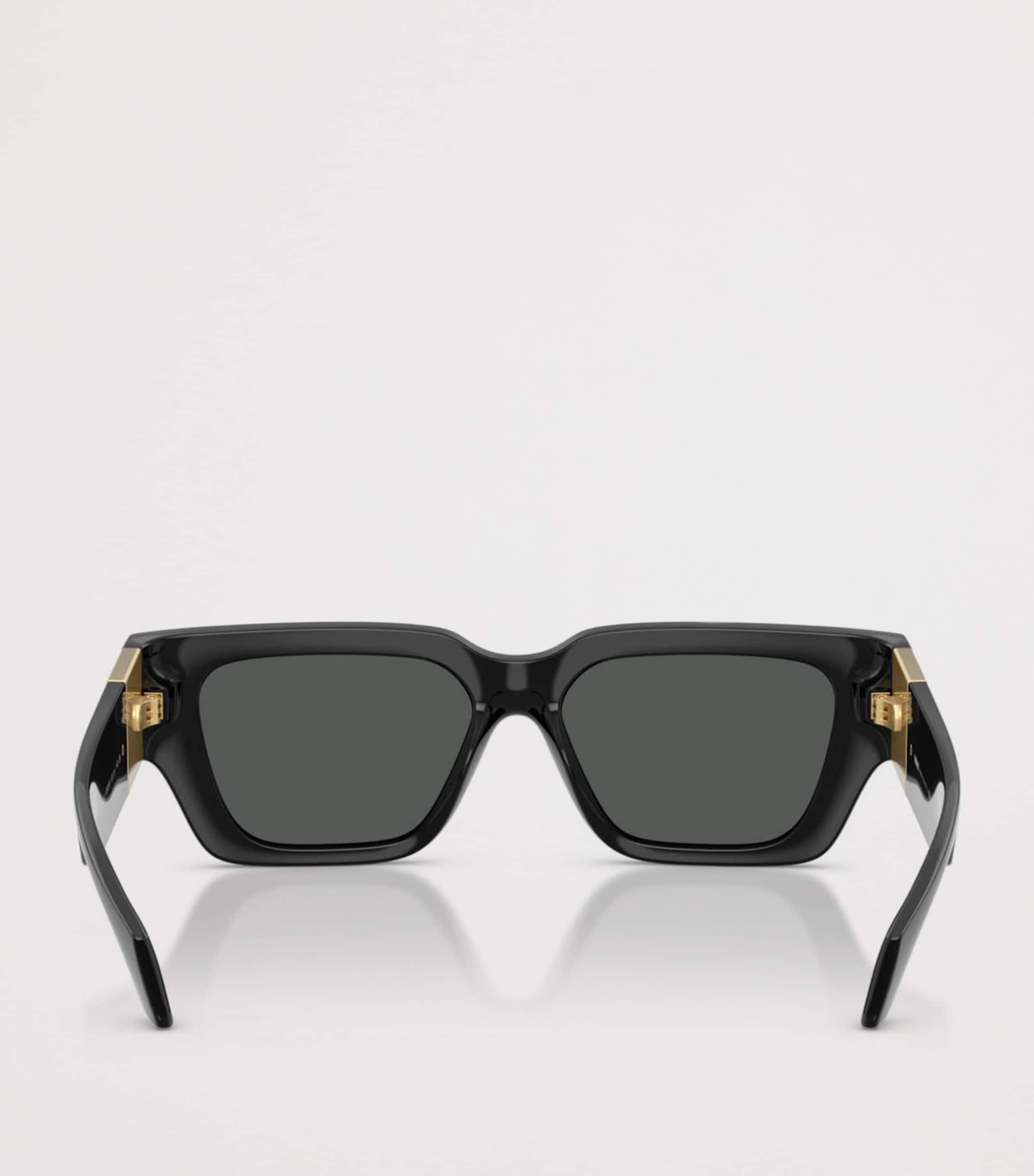 Versace VE4497U Rectangle Sunglasses Black Image 4