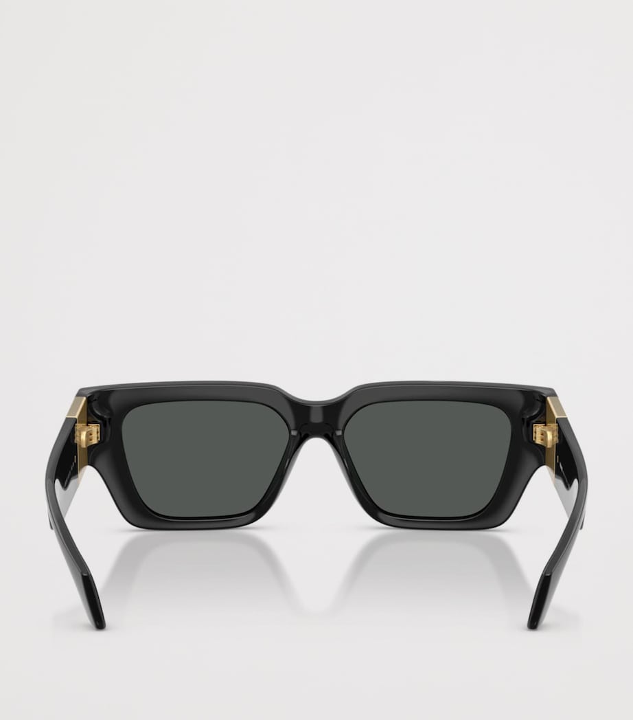 Versace VE4497U Rectangle Sunglasses Black Image 4
