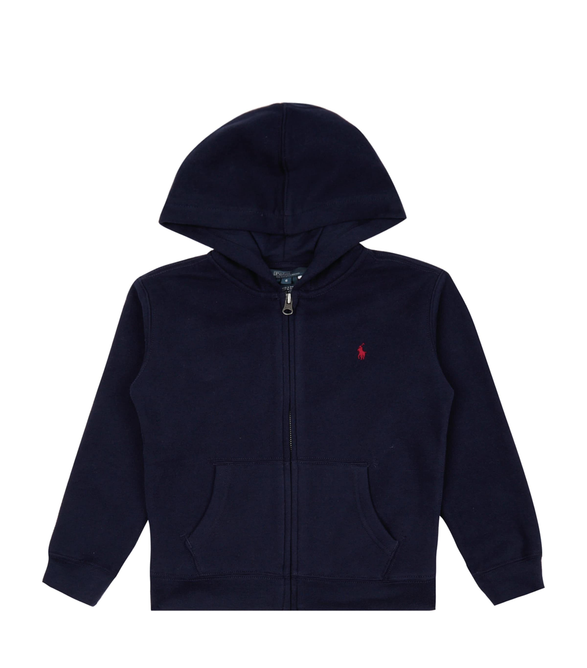 Ralph Lauren Kids Hooded Sweater (6-9 Years) | Boys Clothing | Knitwear | Designers | Polo Ralph Lauren | Ralph Lauren