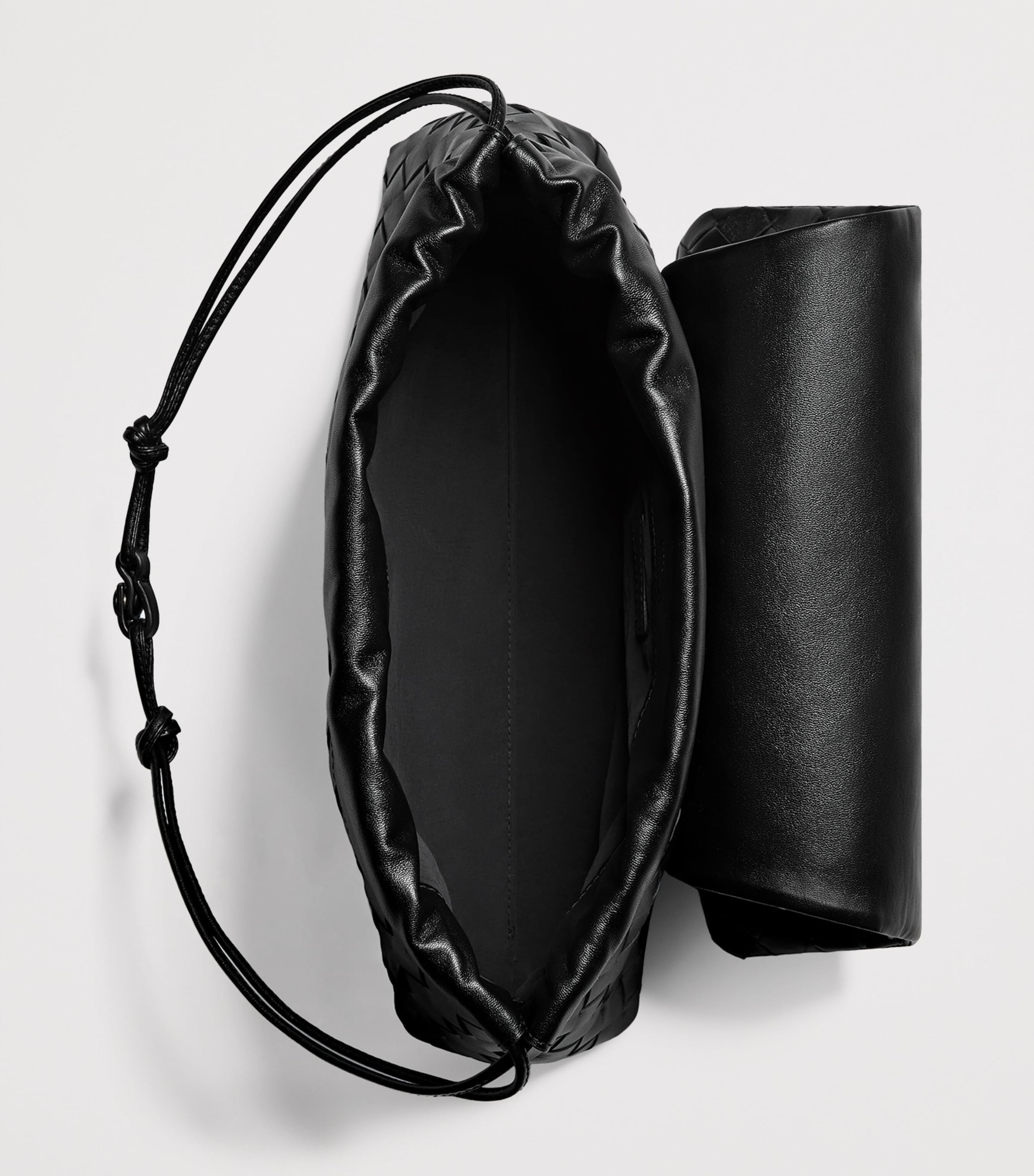 Bottega Veneta Leather Giorno Shoulder Bag Image 6