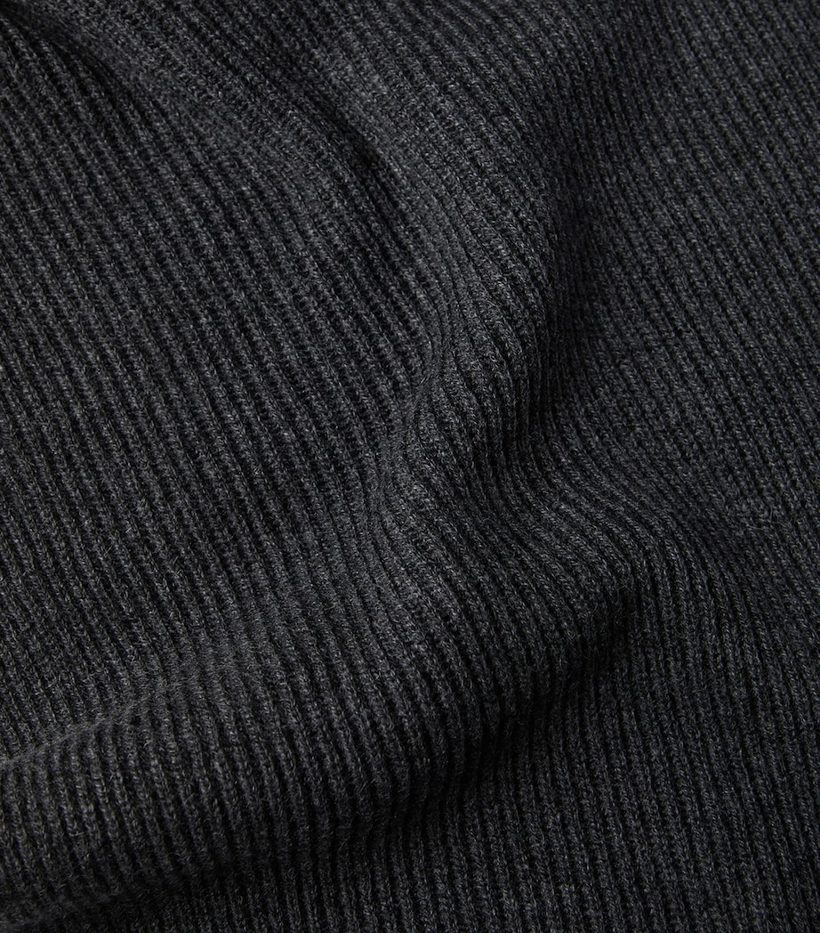 Cashmere English Rib Scarf C2803 Image 5