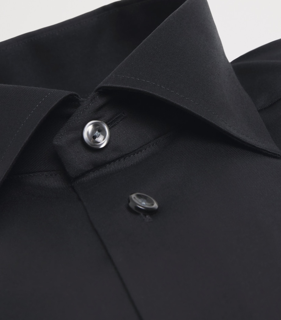 Slim-Fit Shirt 18 BLACK Image 5
