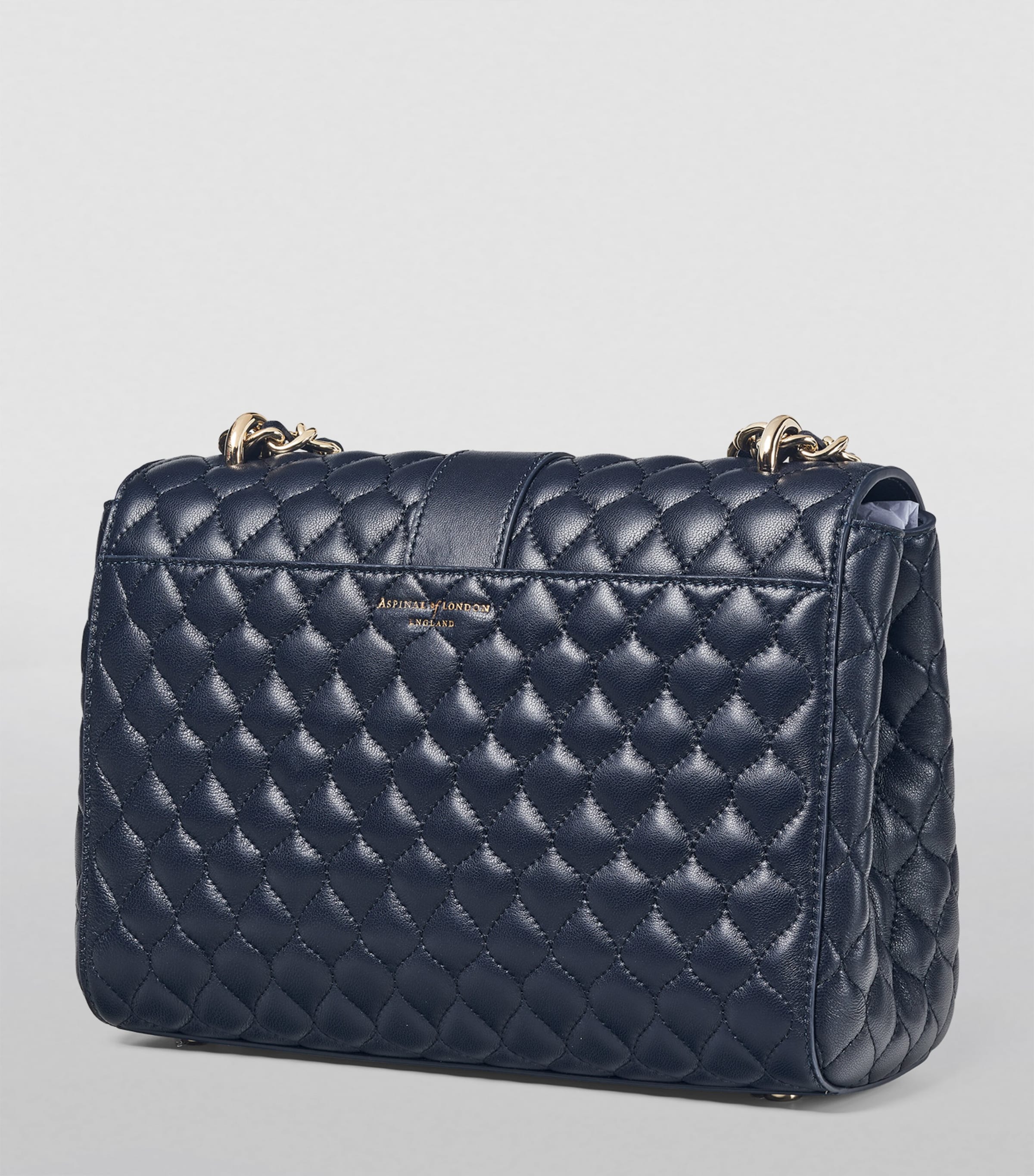 Large Lottie Shoulder Bag NAVY Image 2