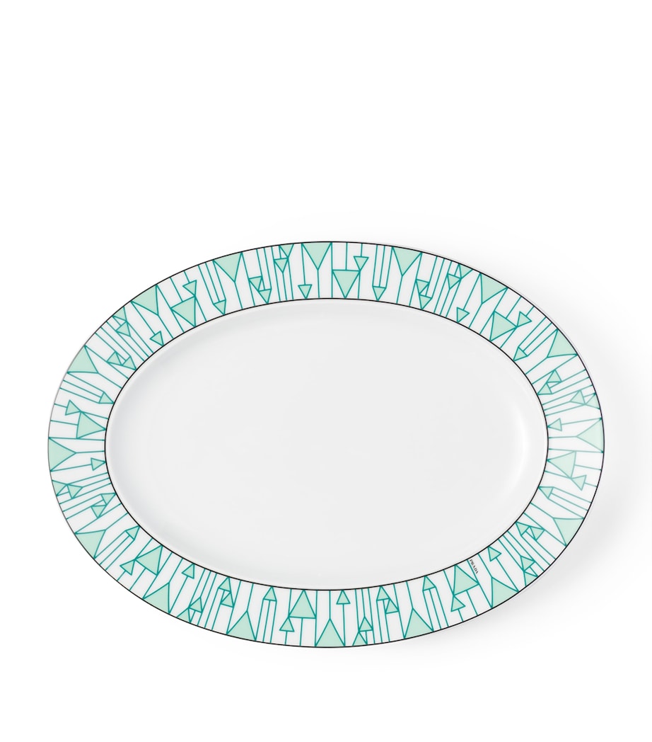 Medium Vienna Serving Plate (34cm) F0HM1 Image 1