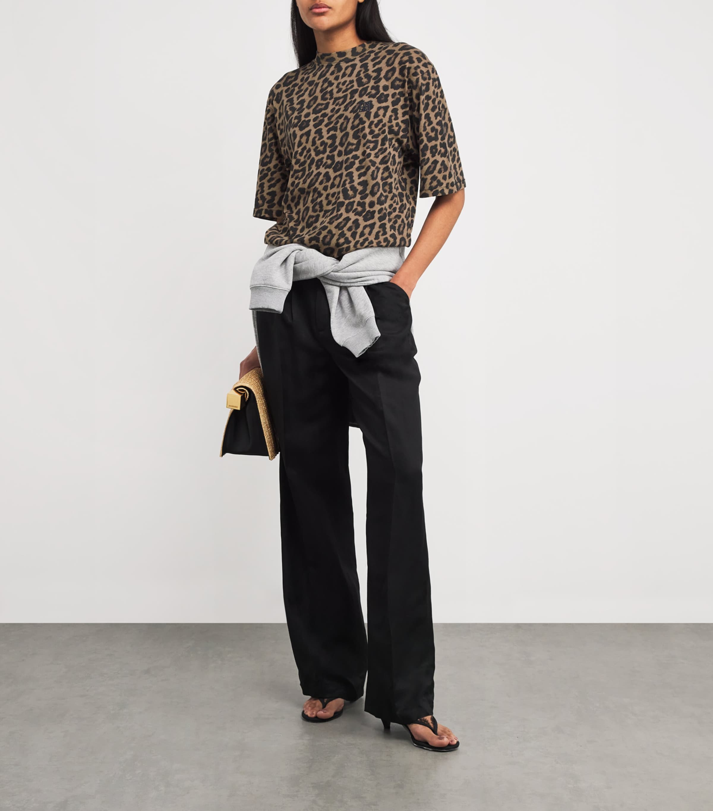 Leopard Print Avi T-Shirt LEOPARD Image 2