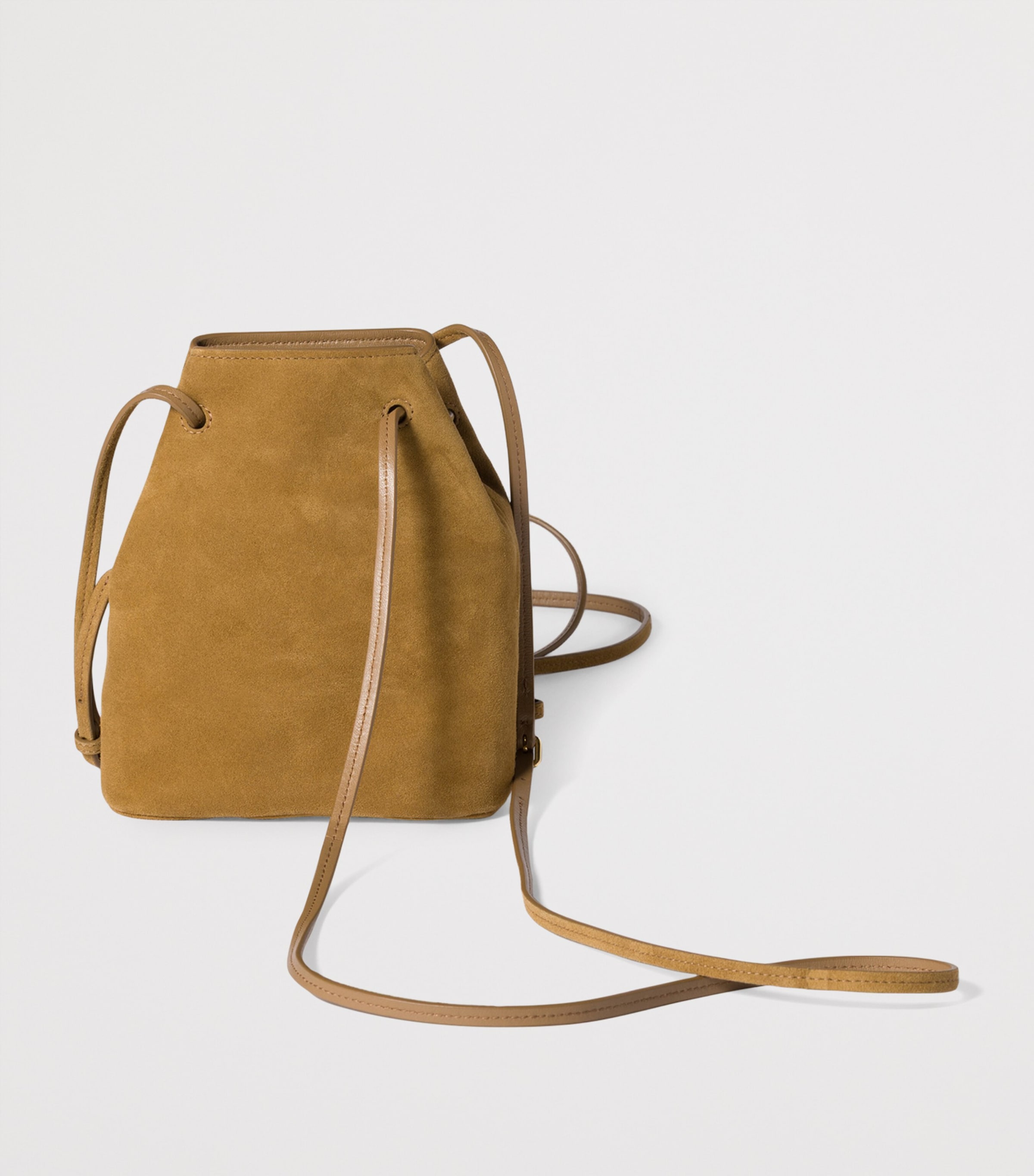 Suede Logo Pouch F0393 Image 3