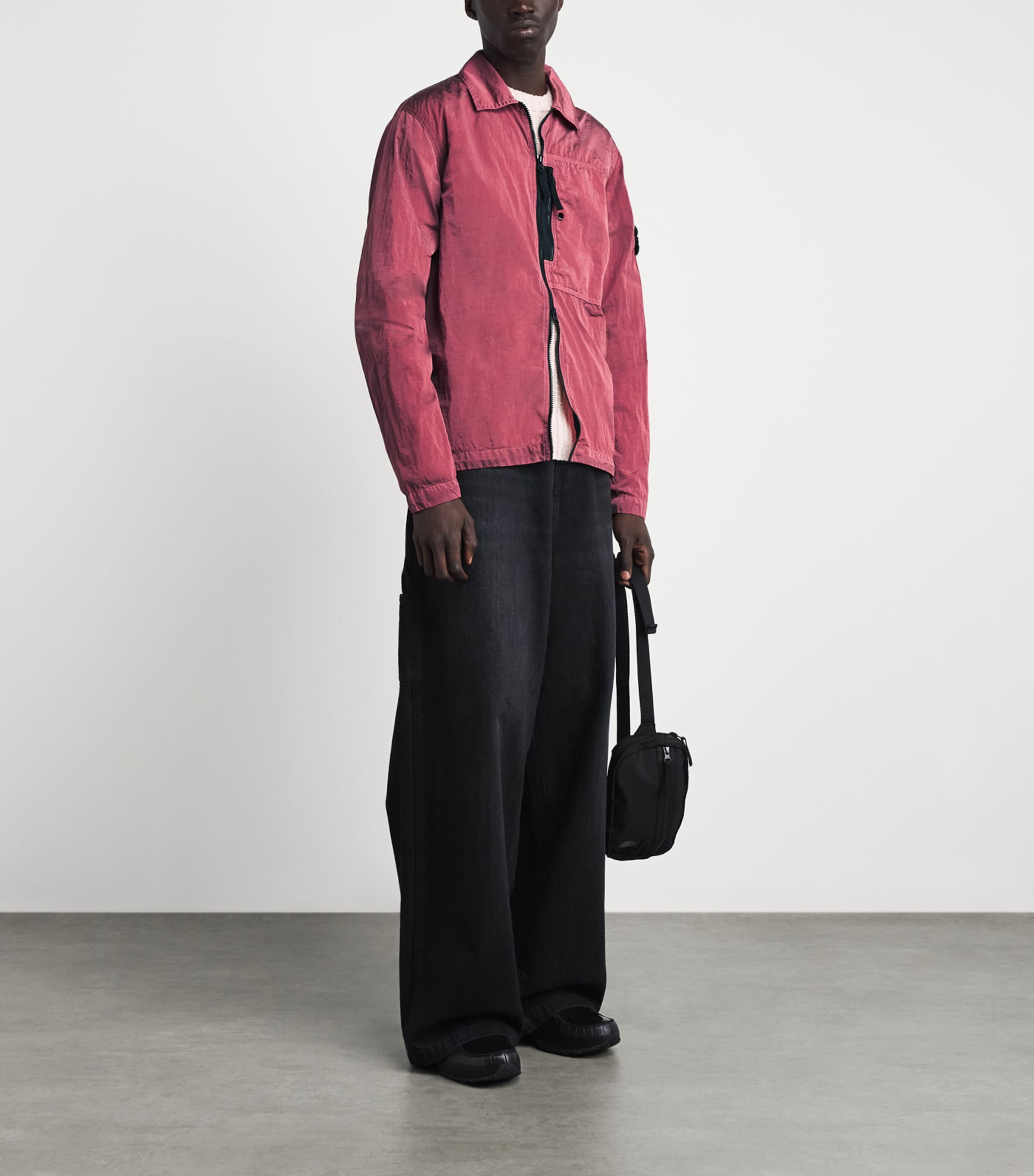 Stone Island Mens Nylon Metal Overshirt Image 2