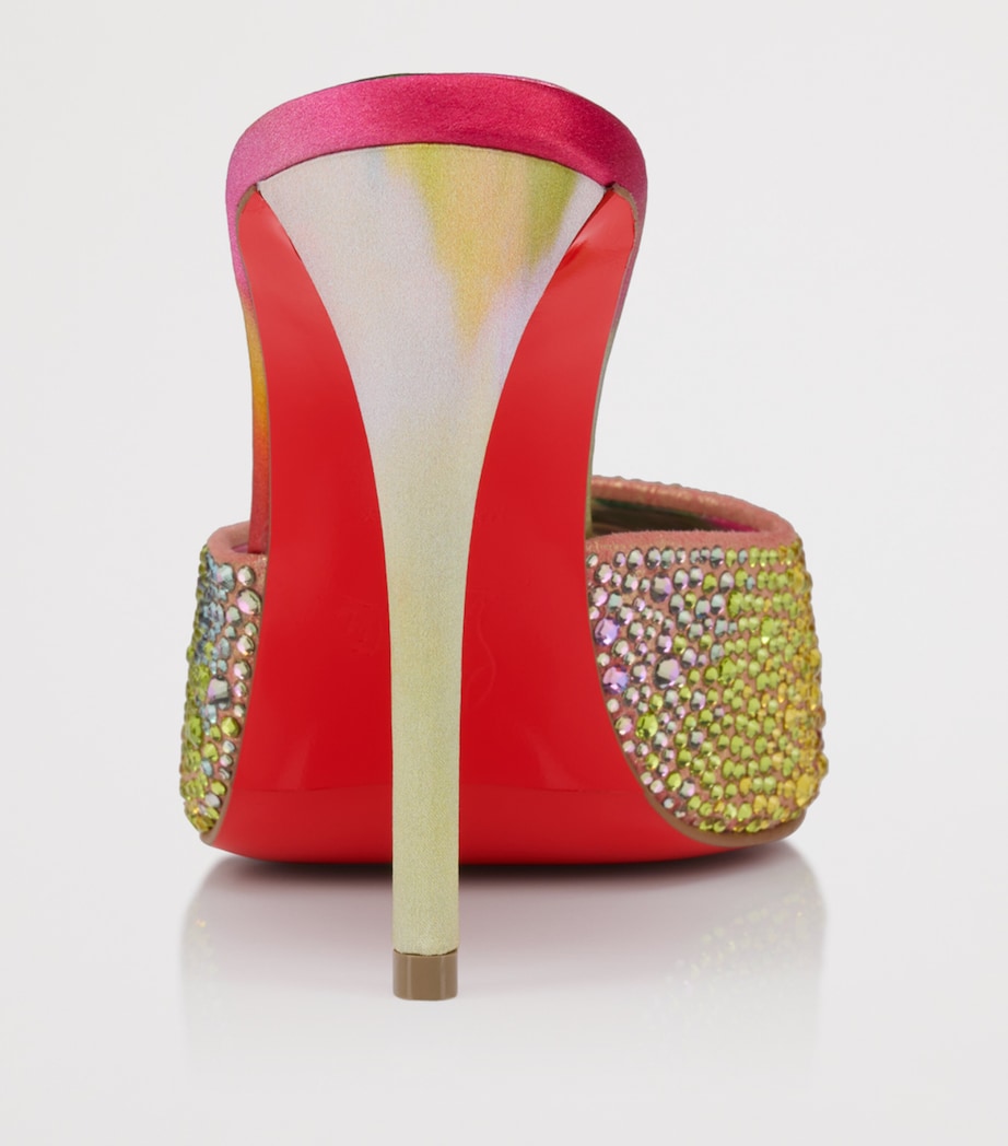 Christian Louboutin Miss Z Mule Botanica Strass Mules 100 Image 5