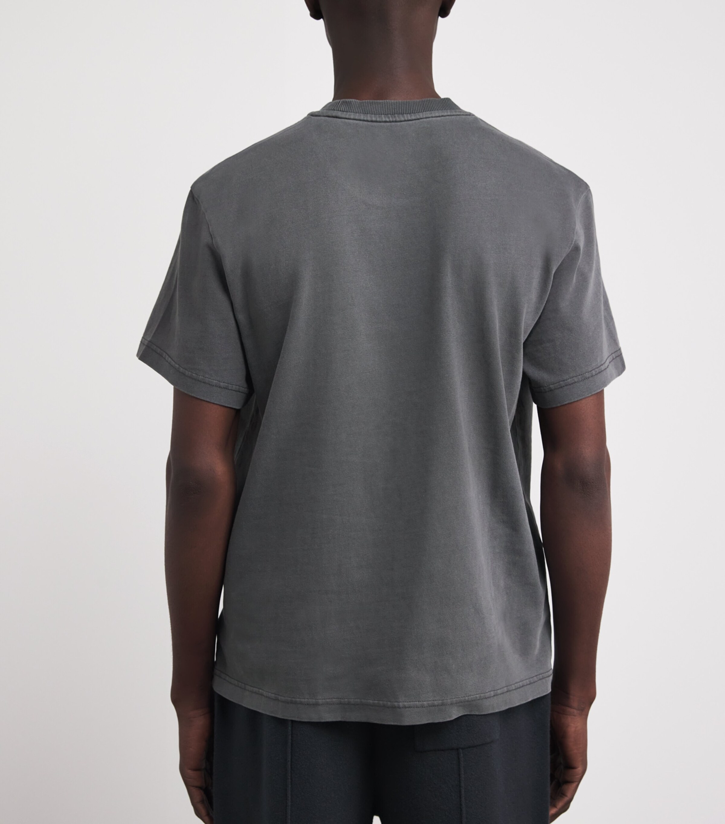 PAIGE Mens Cotton Short-Sleeve T-Shirt Vintage Faded Chrcl Image 5