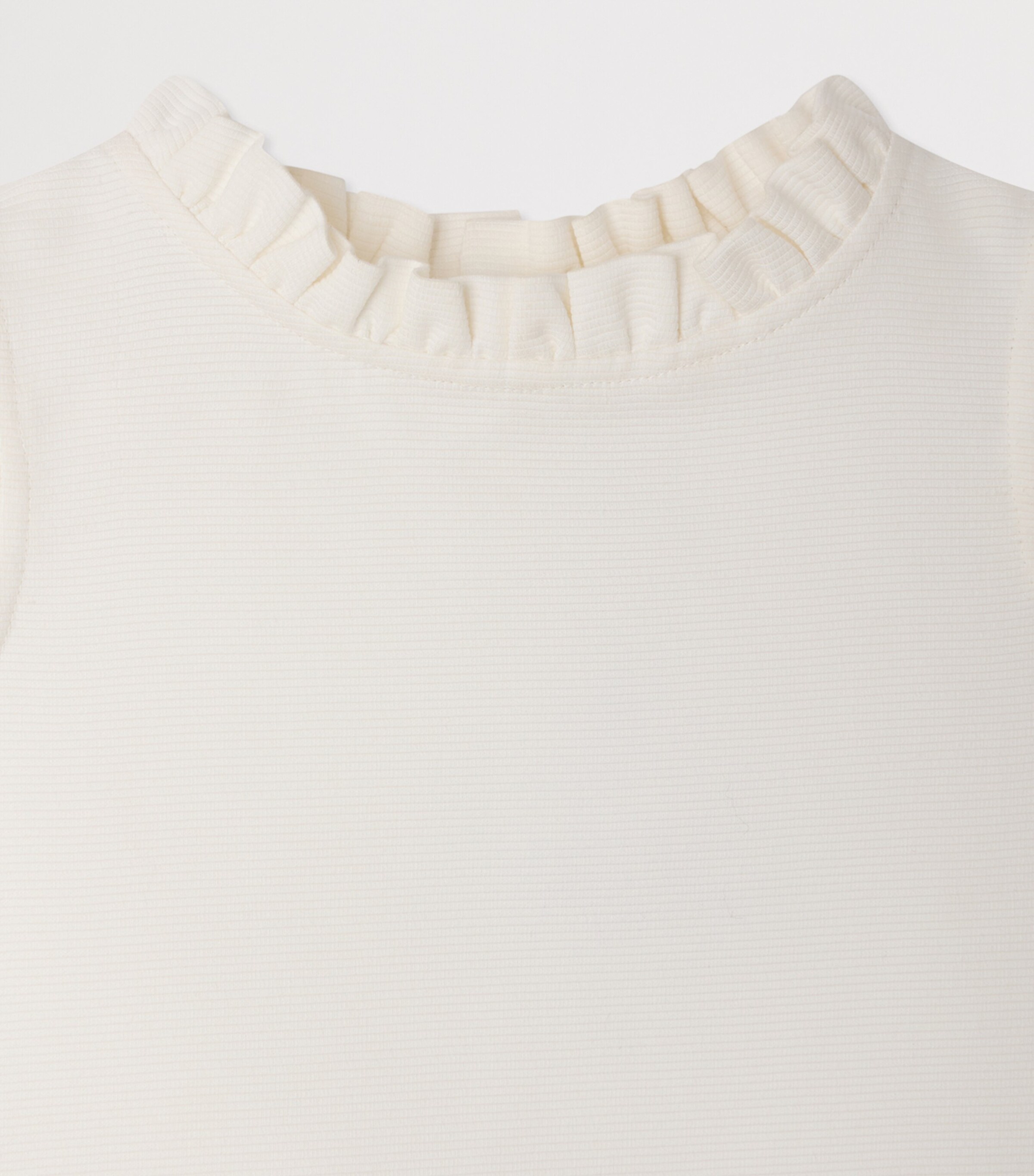 Bonpoint Ruffle-Trim Lou Tank Top (10-14 Years) Blanc Lait Image 3