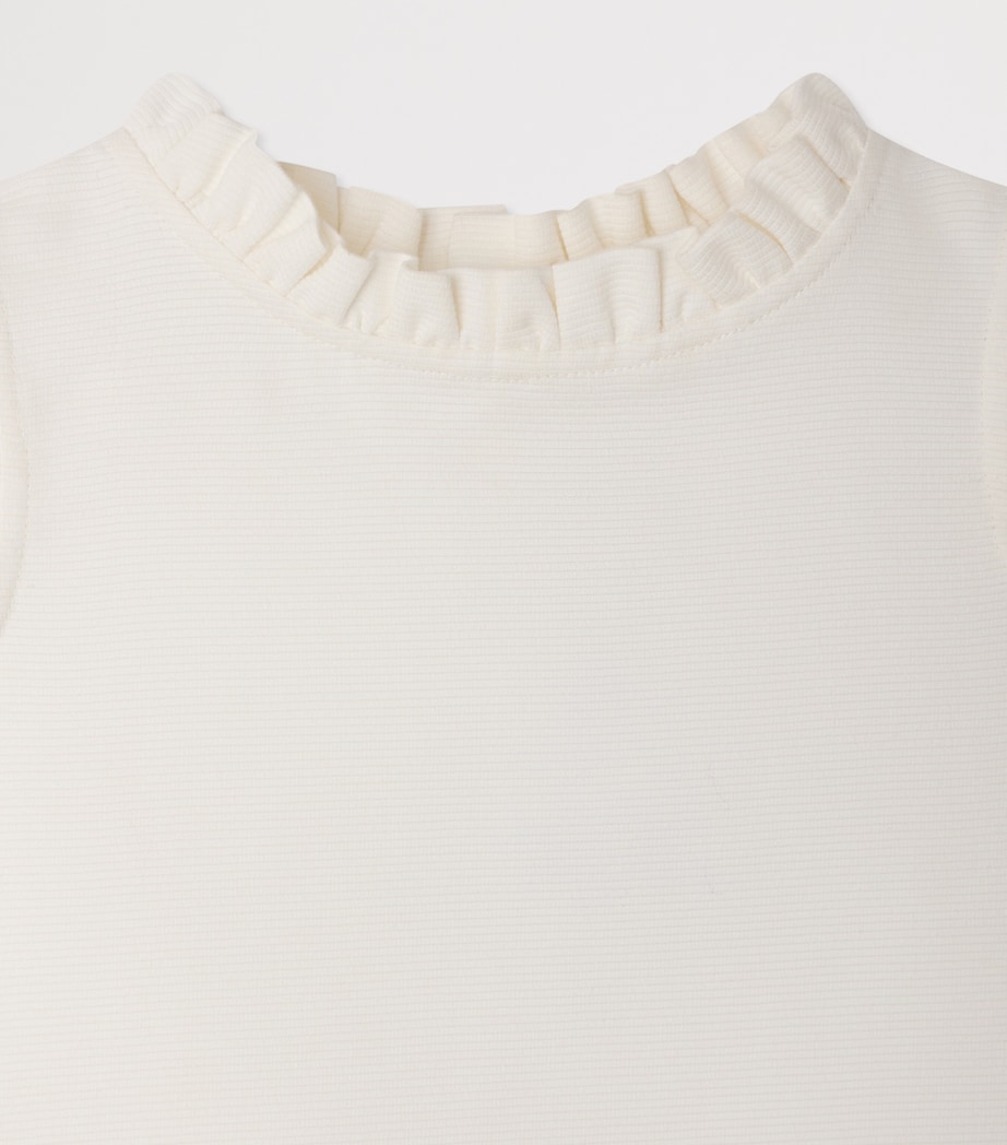 Bonpoint Ruffle-Trim Lou Tank Top (10-14 Years) Blanc Lait Image 3
