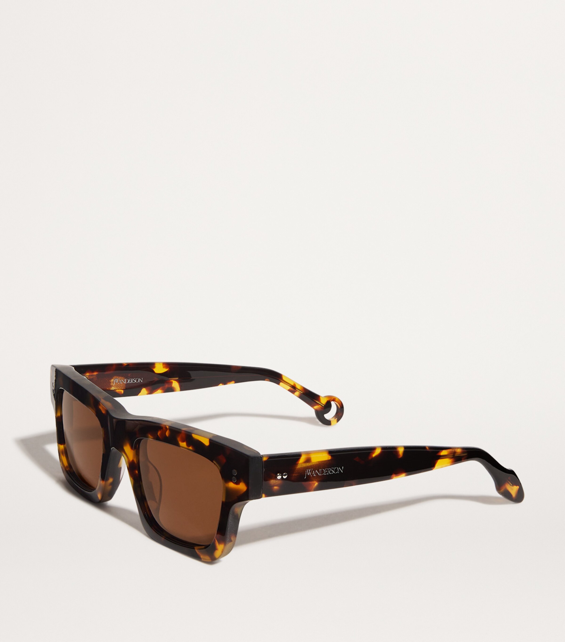 【関税込み】Jwa02 Sunglasses - J.W. Anderson - Acetate - Bla JWA002 - Rectangular Sunglasses – JW Anderson