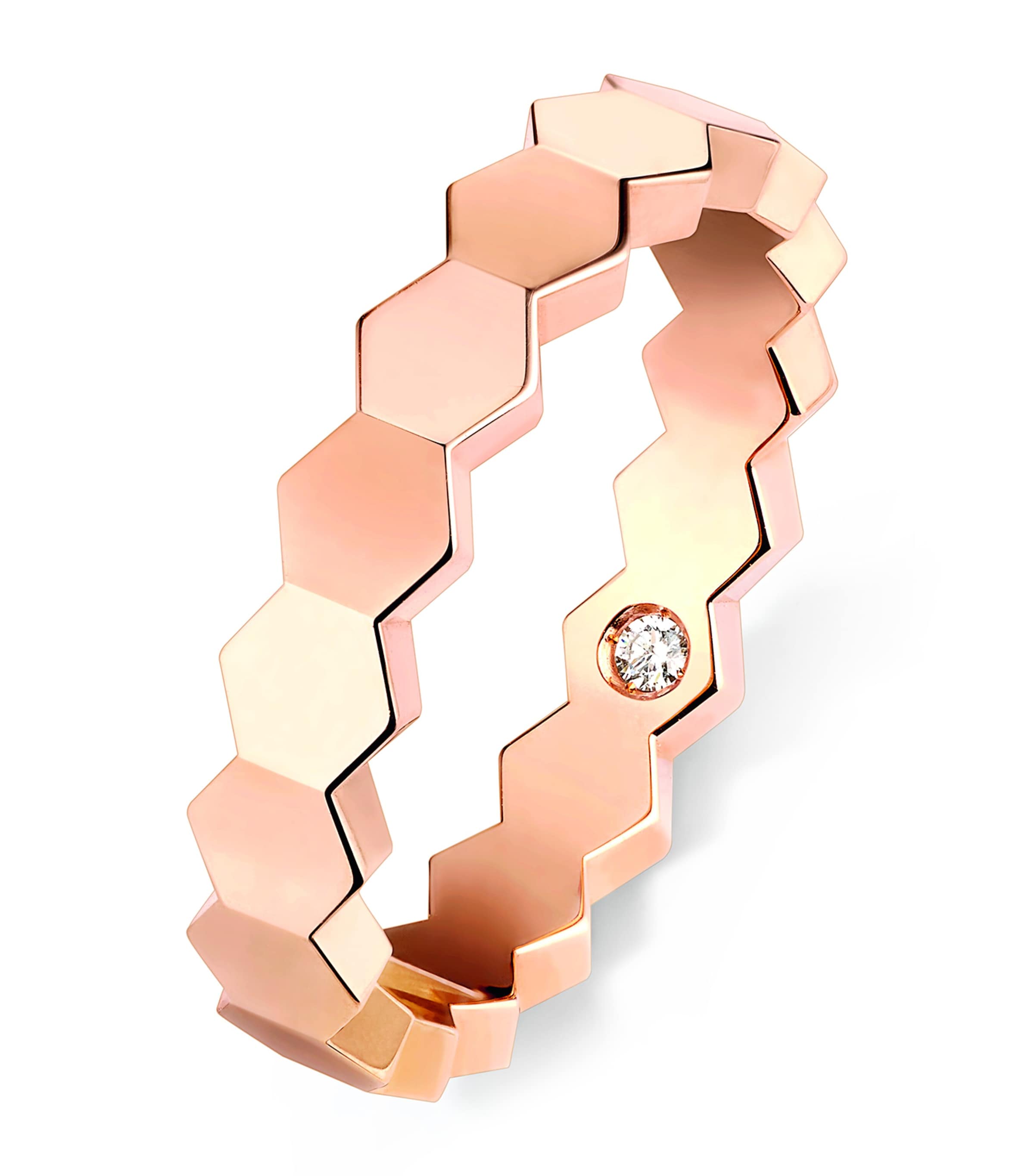Chaumet Rose Gold And Diamond Bee My Love Ring In Multi